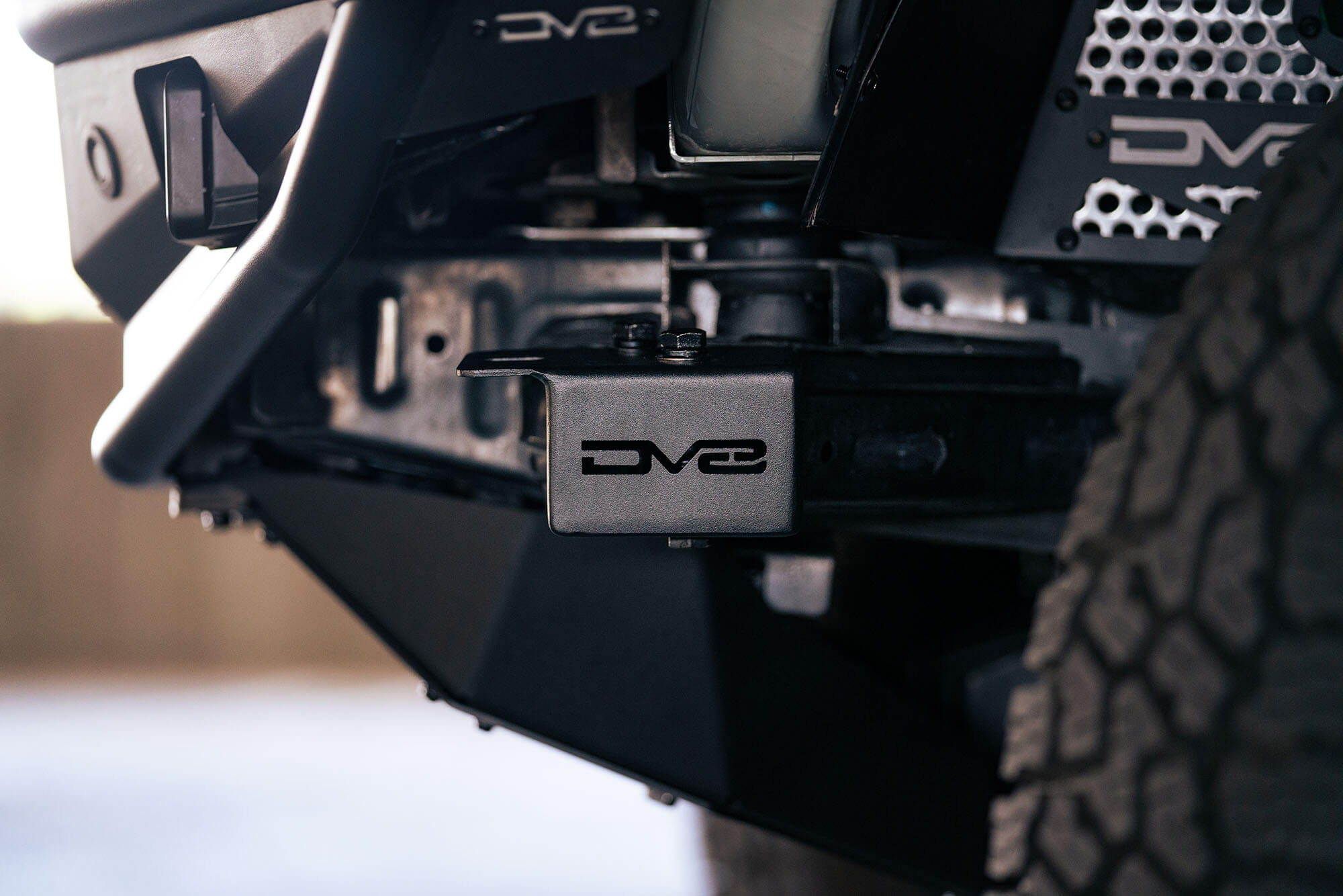2021+ Ford Bronco Crash Bar Caps With Accessory Mount - Apollo Off-Road