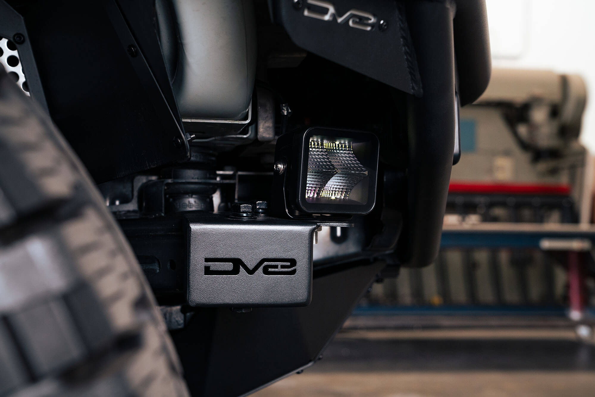 2021+ Ford Bronco Crash Bar Caps With Accessory Mount - Apollo Off-Road