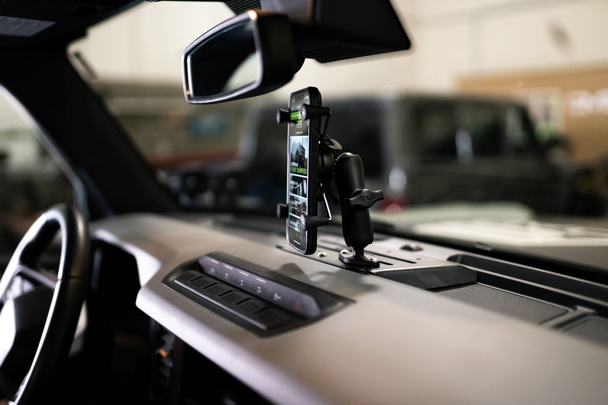 2021+ Ford Bronco Digital Device Dash Mount - Apollo Off-Road