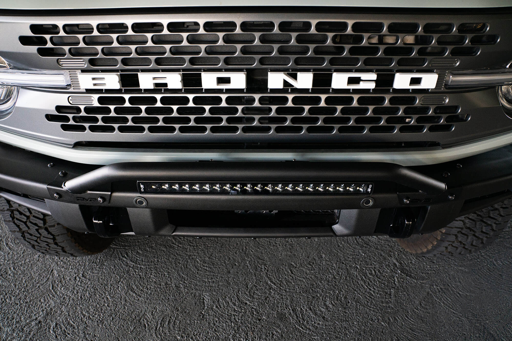 2021+ Ford Bronco Factory Bumper Bull Bar - Apollo Off-Road