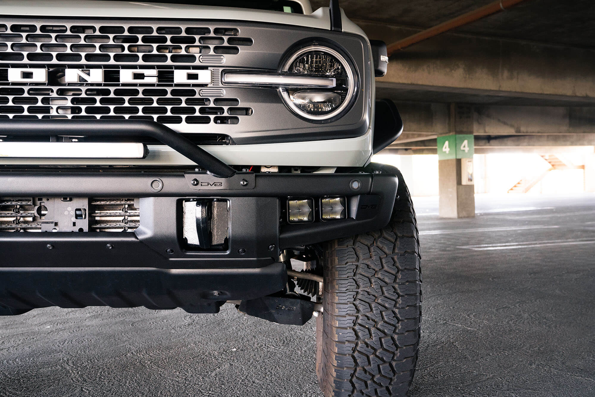 2021+ Ford Bronco Factory Bumper Fog Pocket Light Mounts - Apollo Off-Road