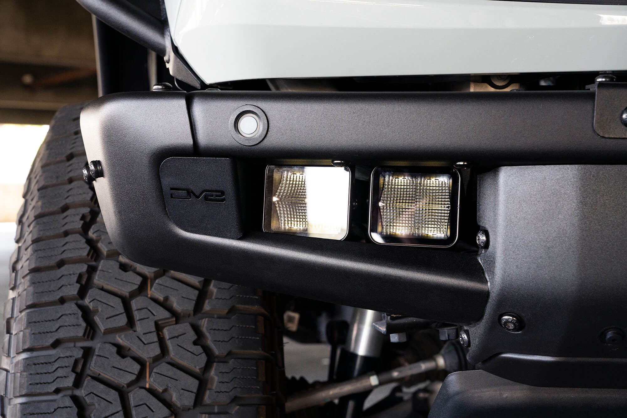 2021+ Ford Bronco Factory Bumper Fog Pocket Light Mounts - Apollo Off-Road