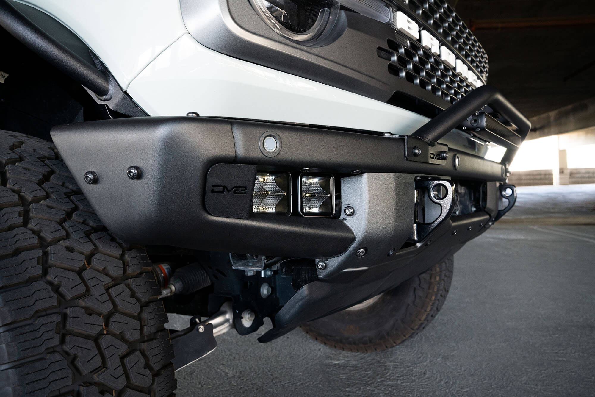 2021+ Ford Bronco Factory Bumper Fog Pocket Light Mounts - Apollo Off-Road