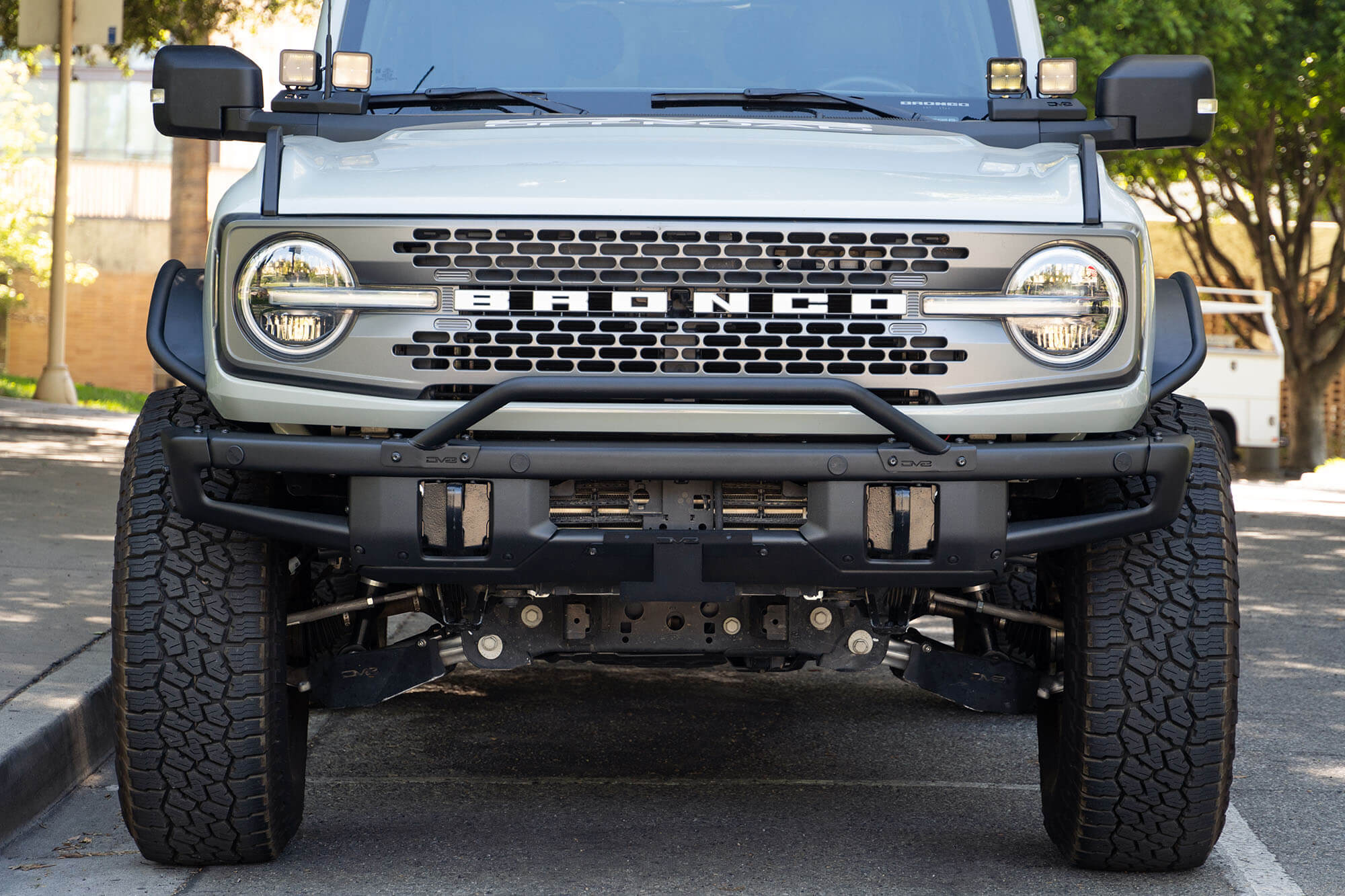 2021+ Ford Bronco Factory Front Bumper Relocation Bracket, Center - Apollo Off-Road