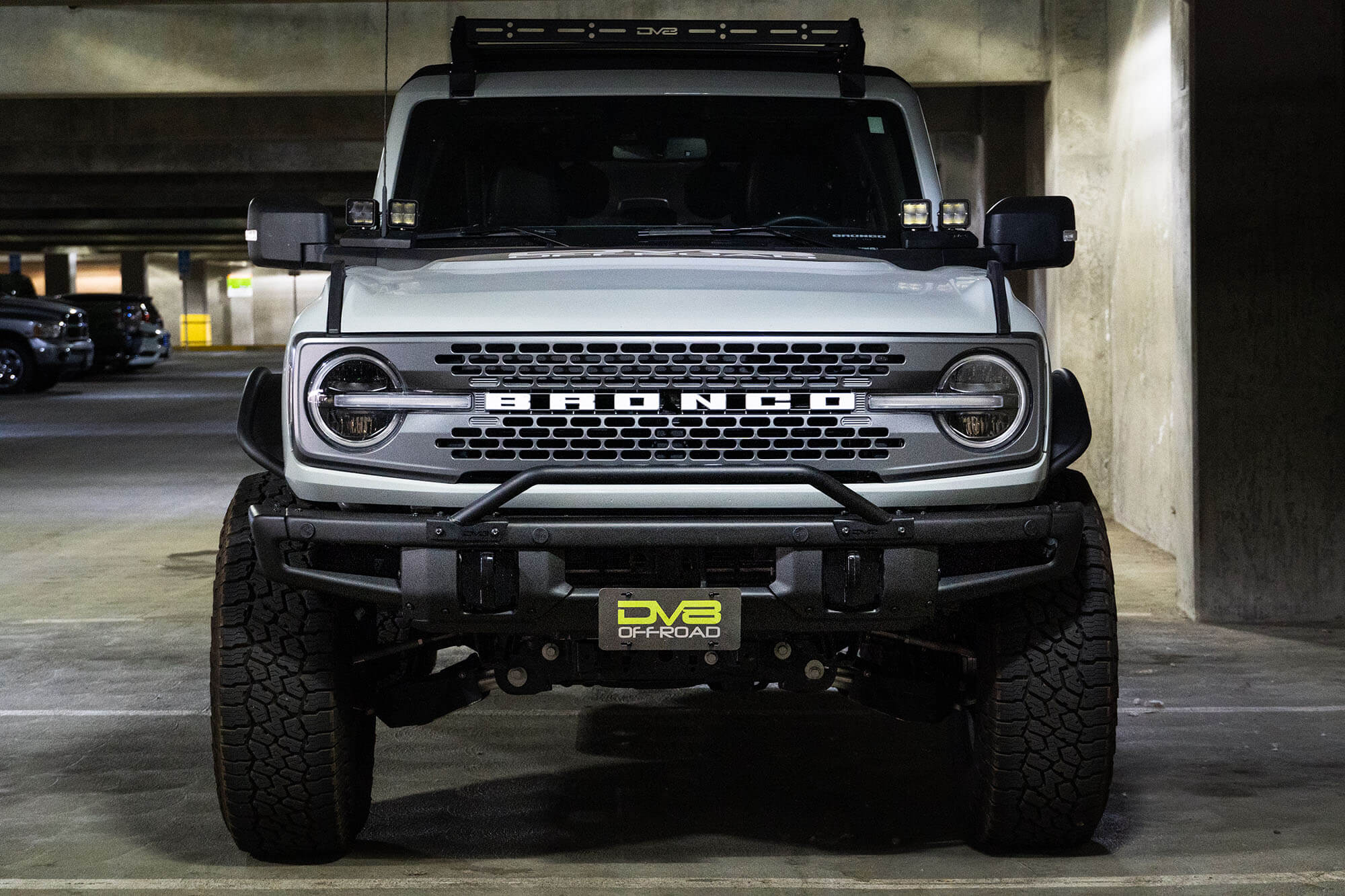 2021+ Ford Bronco Factory Front Bumper Relocation Bracket, Center - Apollo Off-Road