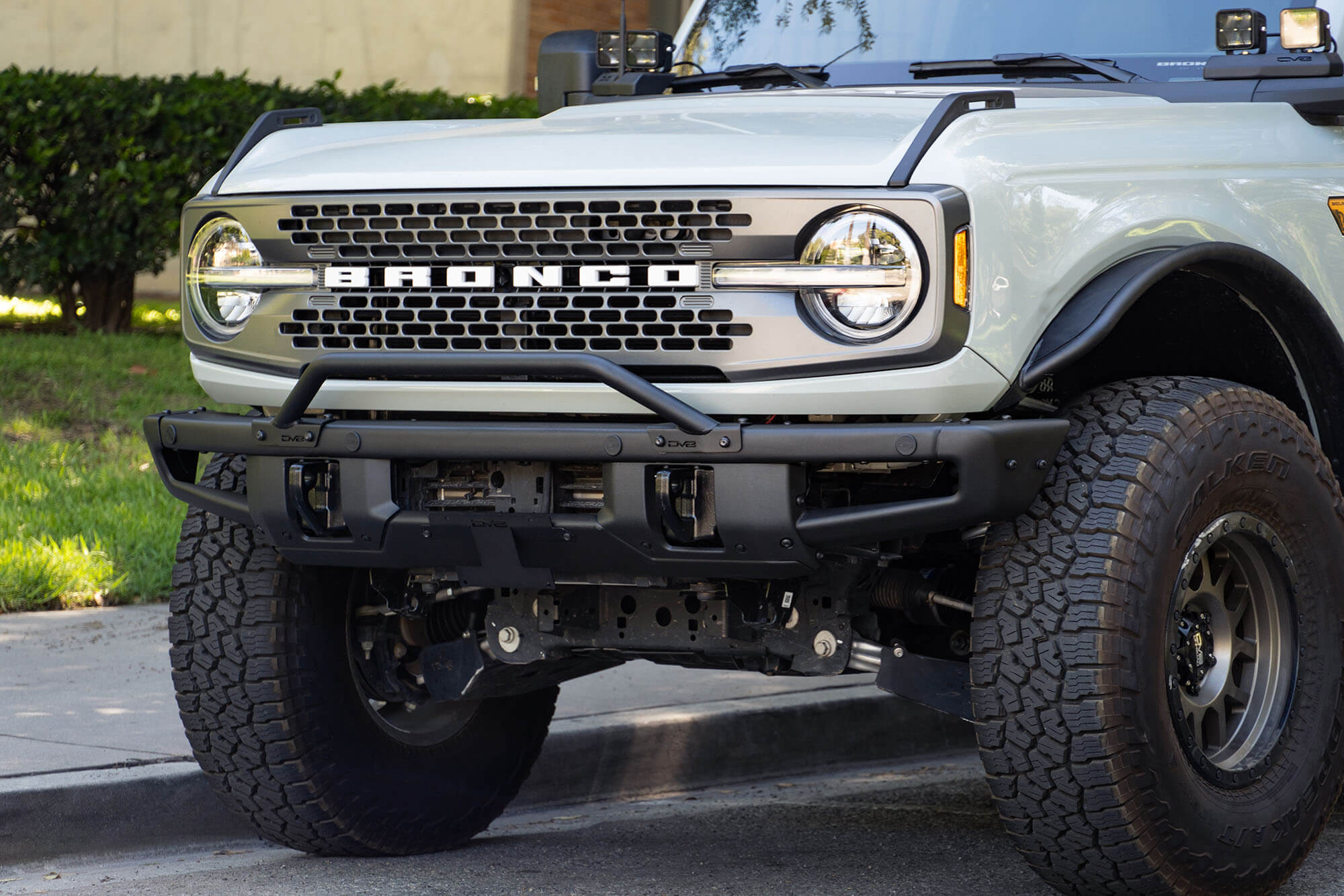 2021+ Ford Bronco Factory Front Bumper Relocation Bracket, Center - Apollo Off-Road
