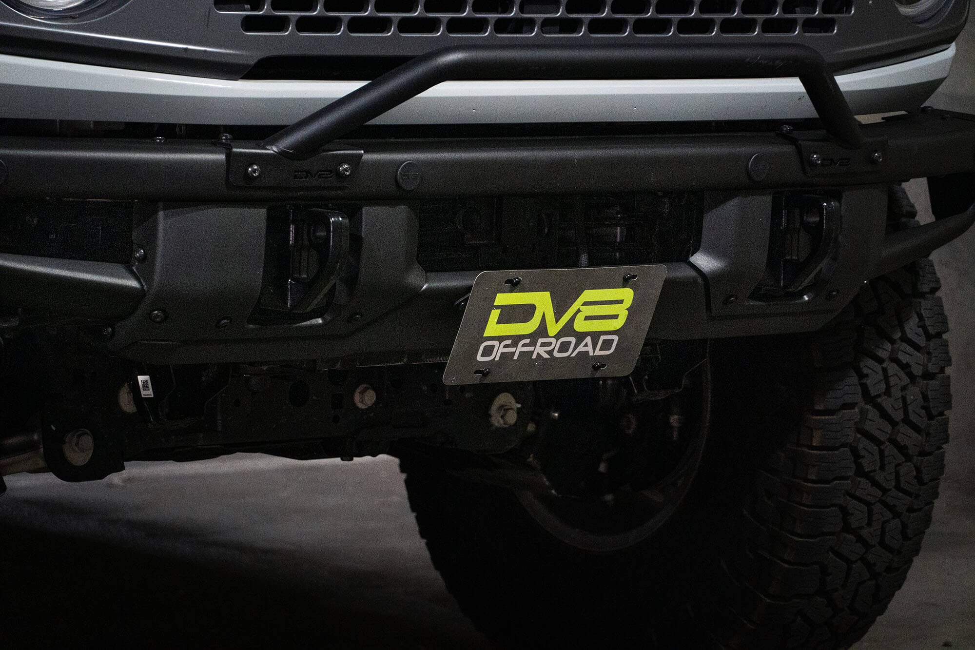 2021+ Ford Bronco Factory Front Bumper Relocation Bracket, Center - Apollo Off-Road