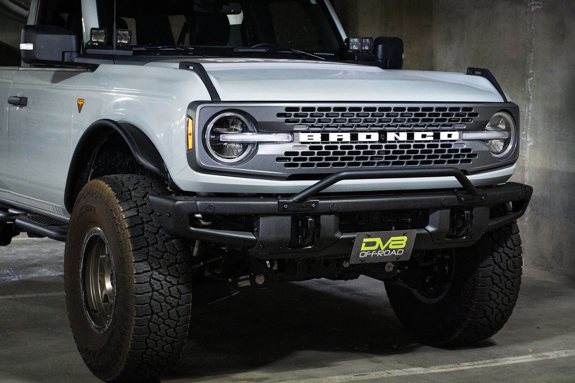 2021+ Ford Bronco Factory Front Bumper Relocation Bracket, Center - Apollo Off-Road