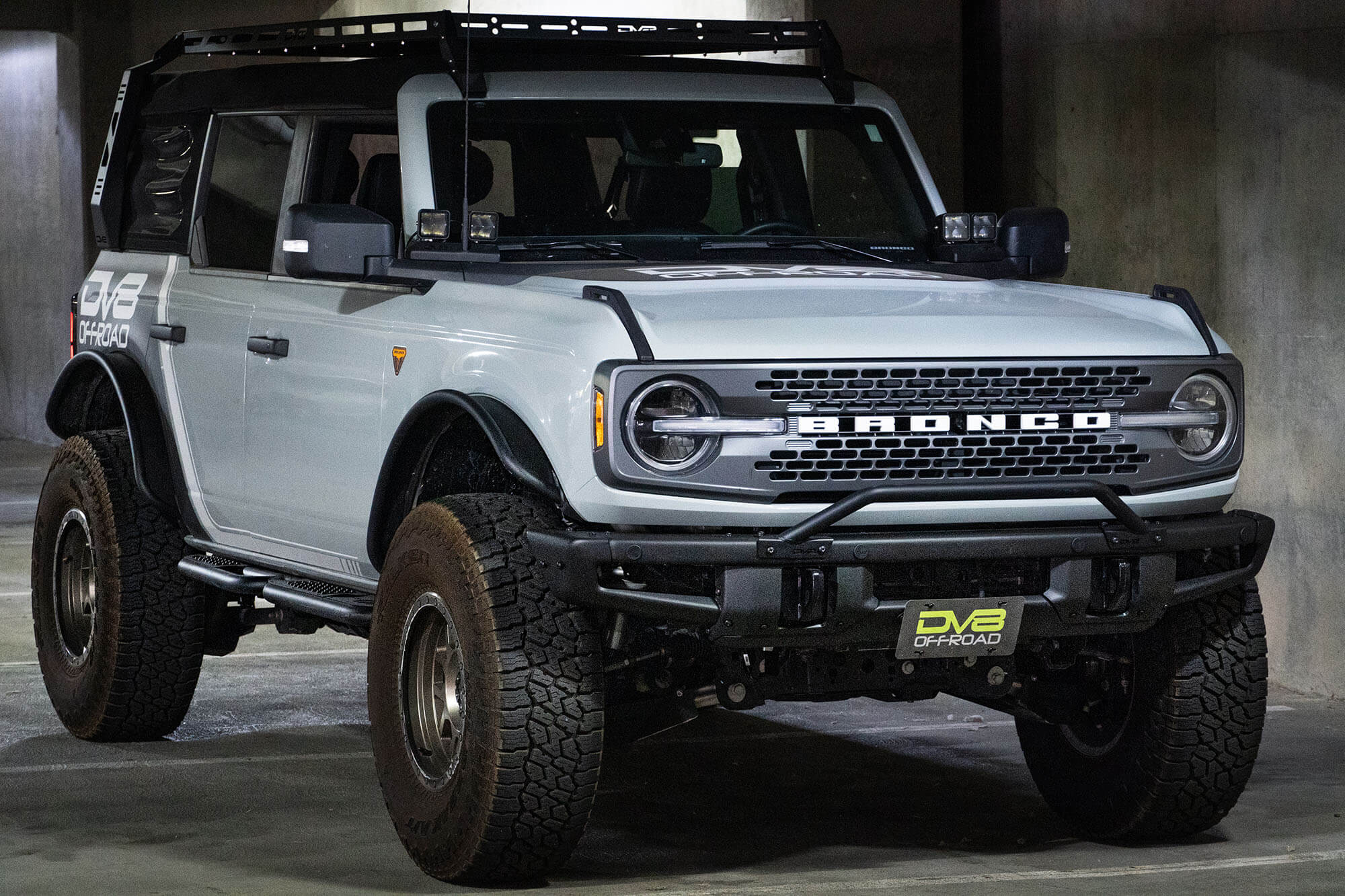 2021+ Ford Bronco Factory Front Bumper Relocation Bracket, Center - Apollo Off-Road