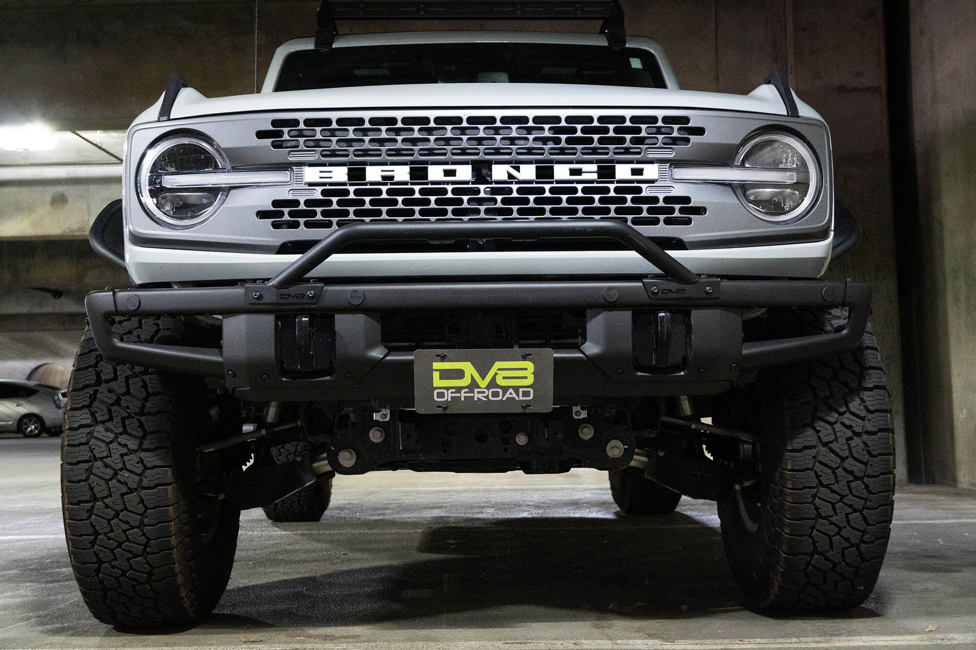 2021+ Ford Bronco Factory Front Bumper Relocation Bracket, Center - Apollo Off-Road