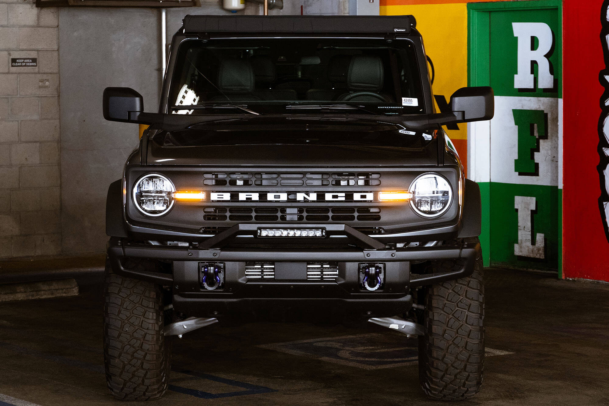 2021+ Ford Bronco Factory Modular Bumper Bull Bar - Apollo Off-Road
