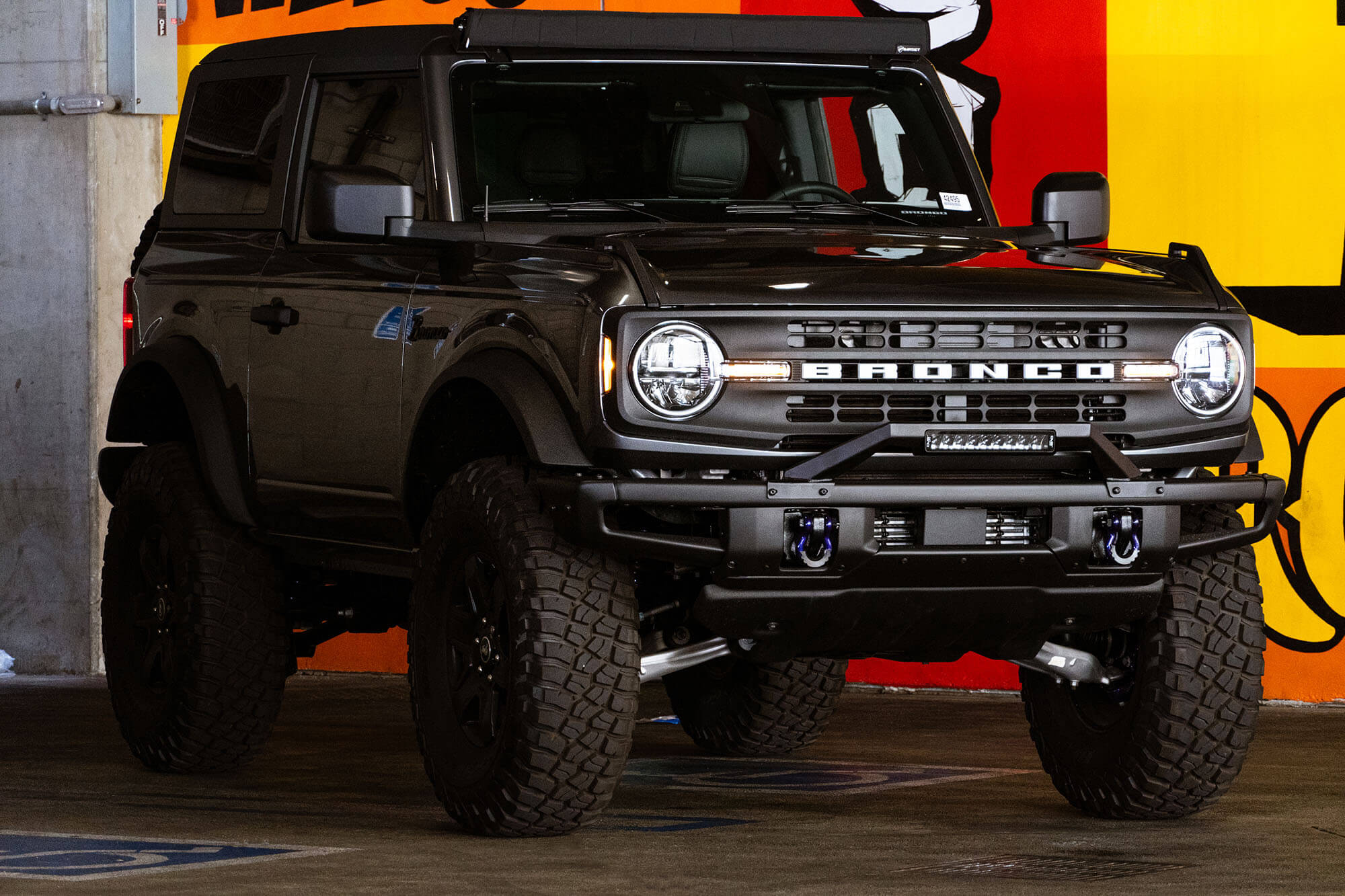 2021+ Ford Bronco Factory Modular Bumper Bull Bar - Apollo Off-Road