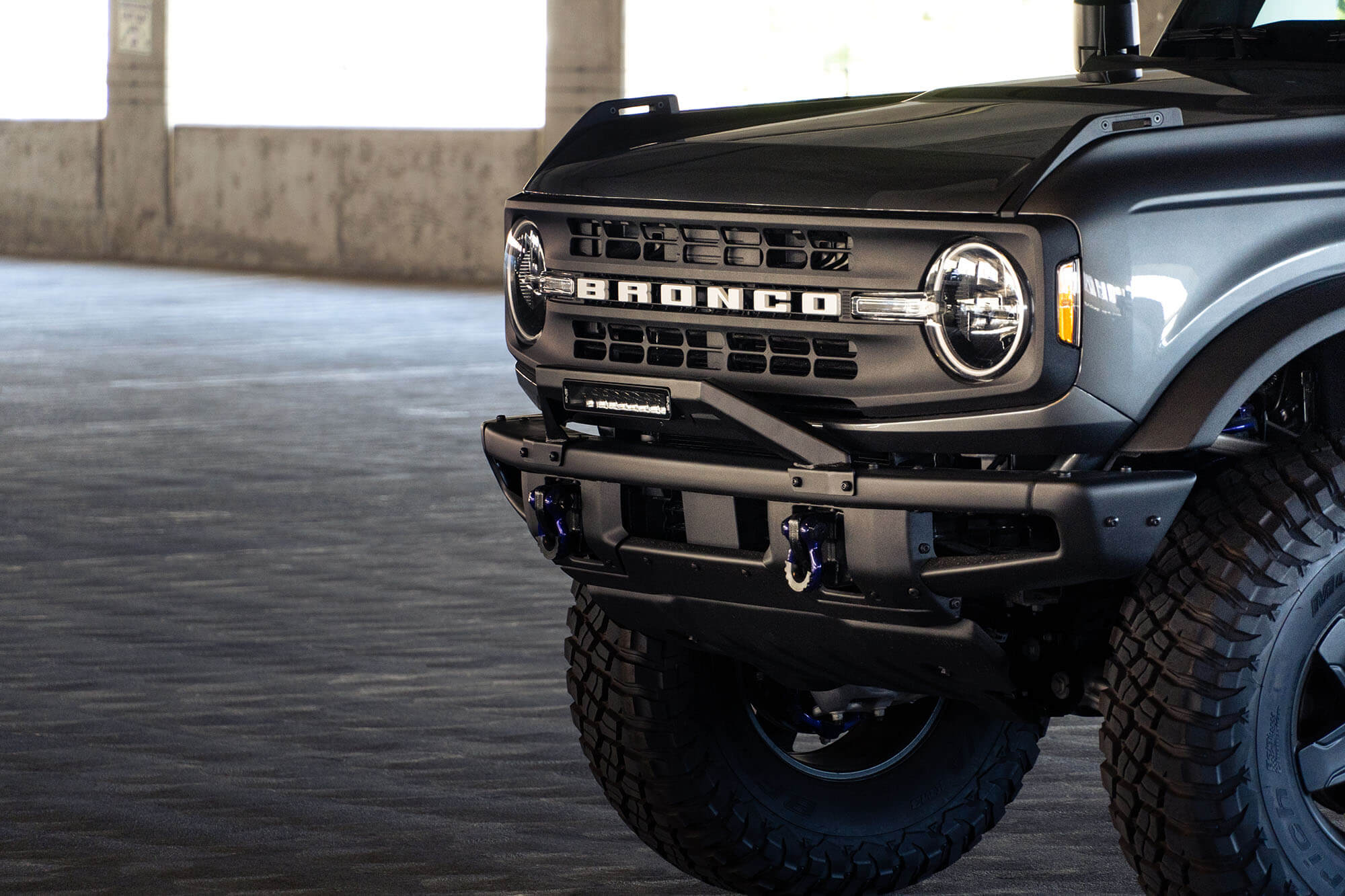 2021+ Ford Bronco Factory Modular Bumper Bull Bar - Apollo Off-Road