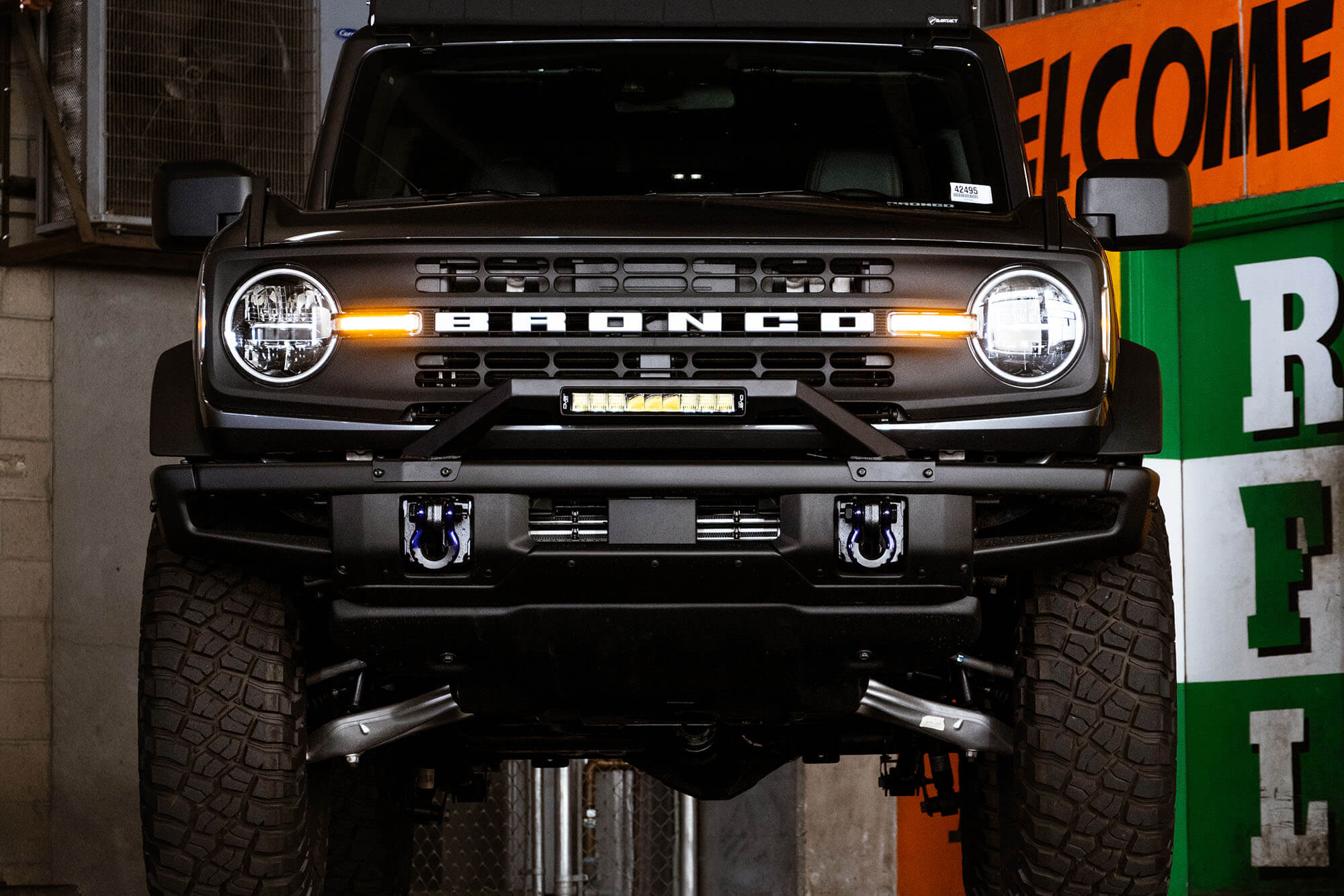 2021+ Ford Bronco Factory Modular Bumper Bull Bar - Apollo Off-Road