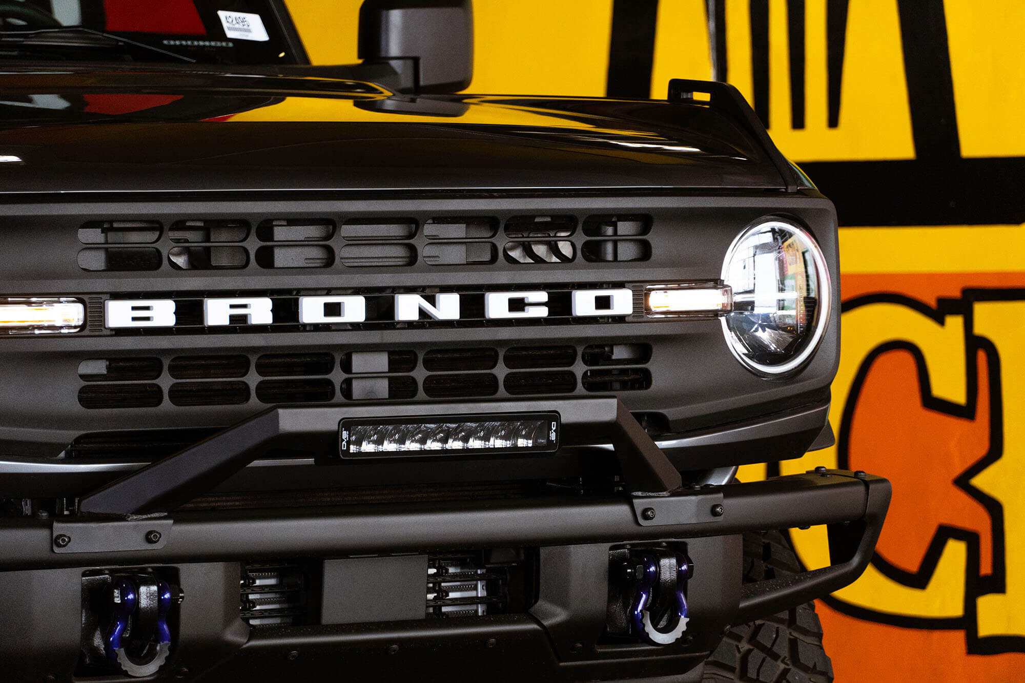 2021+ Ford Bronco Factory Modular Bumper Bull Bar - Apollo Off-Road