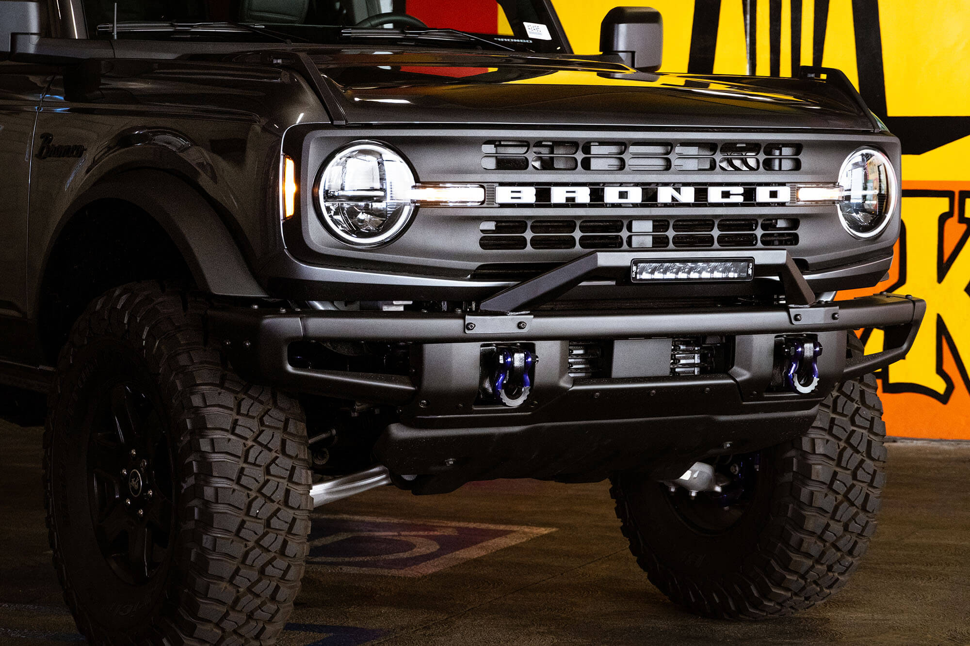 2021+ Ford Bronco Factory Modular Bumper Bull Bar - Apollo Off-Road