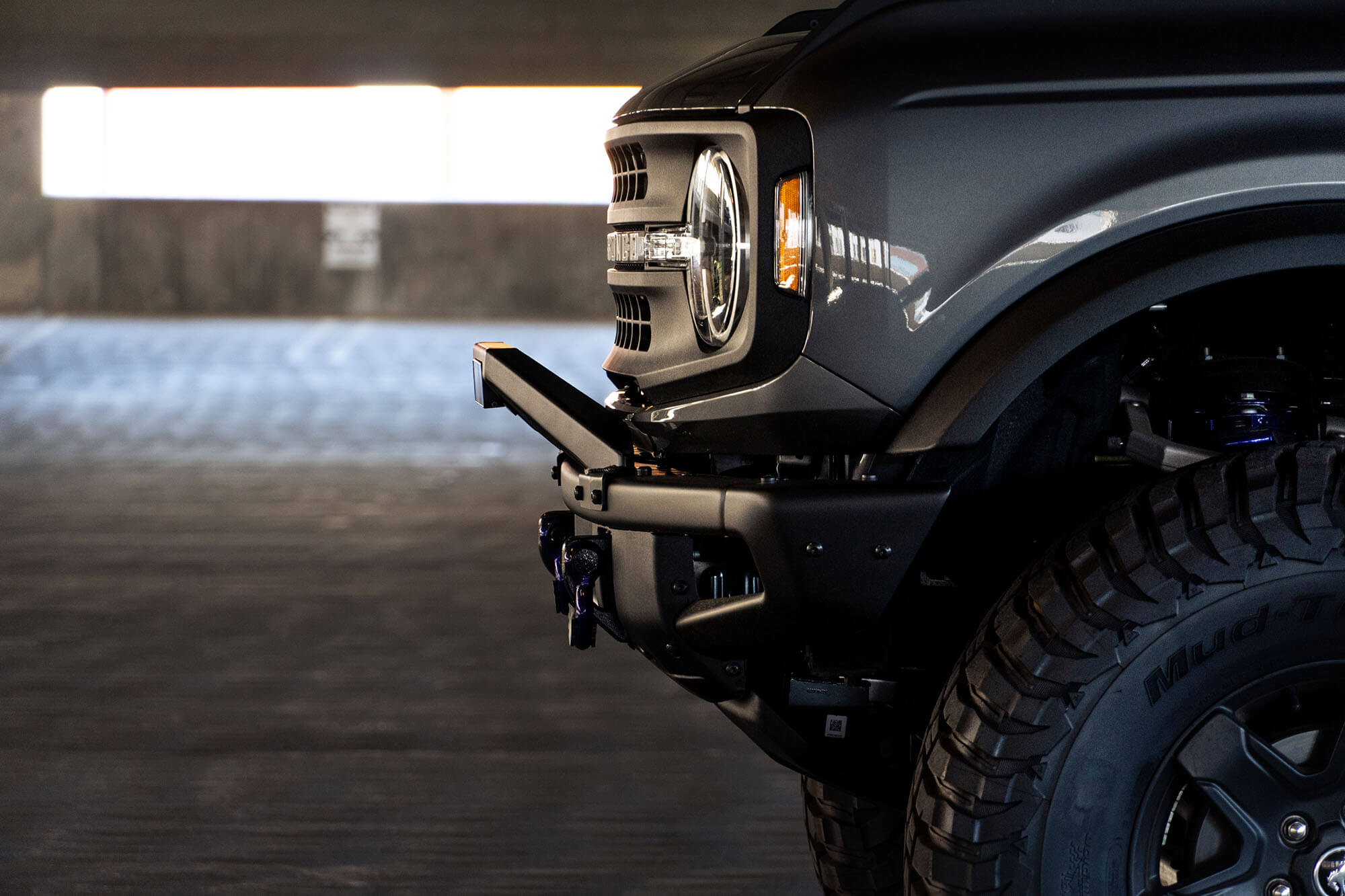 2021+ Ford Bronco Factory Modular Bumper Bull Bar - Apollo Off-Road