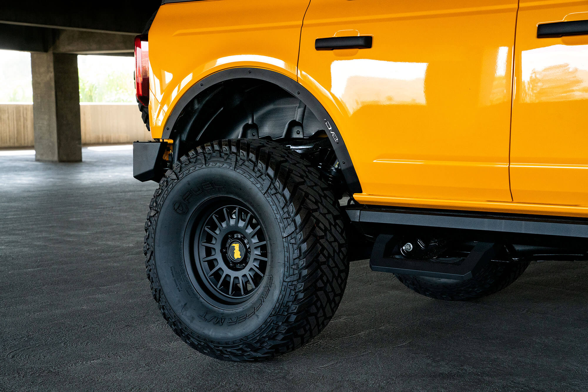 2021+ Ford Bronco Fender Flare Deletes, Front and Rear - Apollo Off-Road