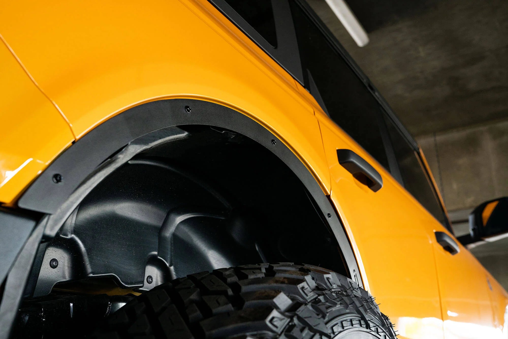2021+ Ford Bronco Fender Flare Deletes, Front and Rear - Apollo Off-Road