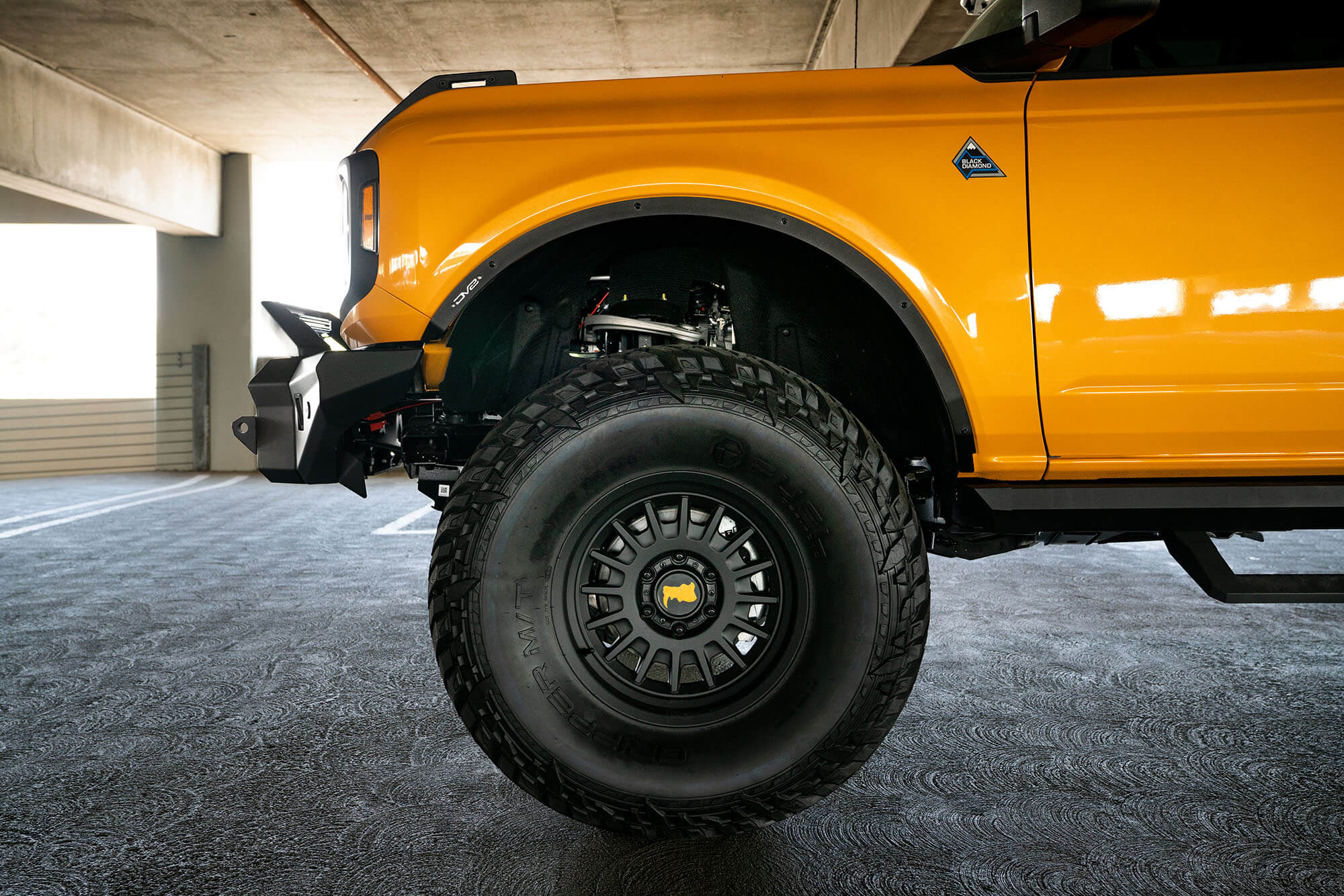 2021+ Ford Bronco Fender Flare Deletes, Front and Rear - Apollo Off-Road