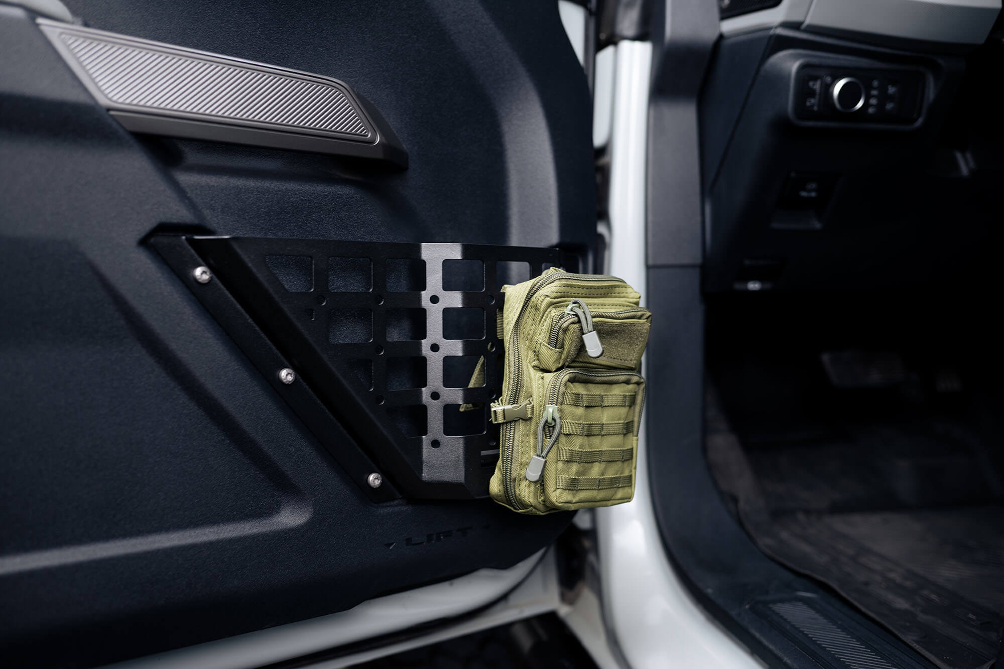 2021+ Ford Bronco Front Door Pocket Molle Panels - Apollo Off-Road