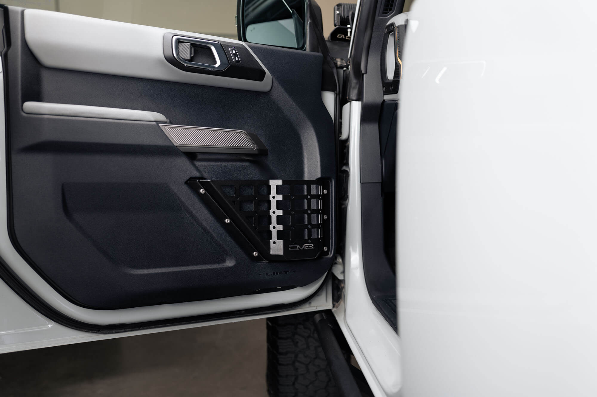 2021+ Ford Bronco Front Door Pocket Molle Panels - Apollo Off-Road