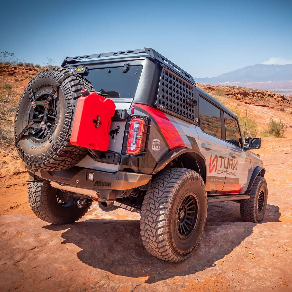 HD Tire Carrier Tailgate Reinforcement for Ford Bronco