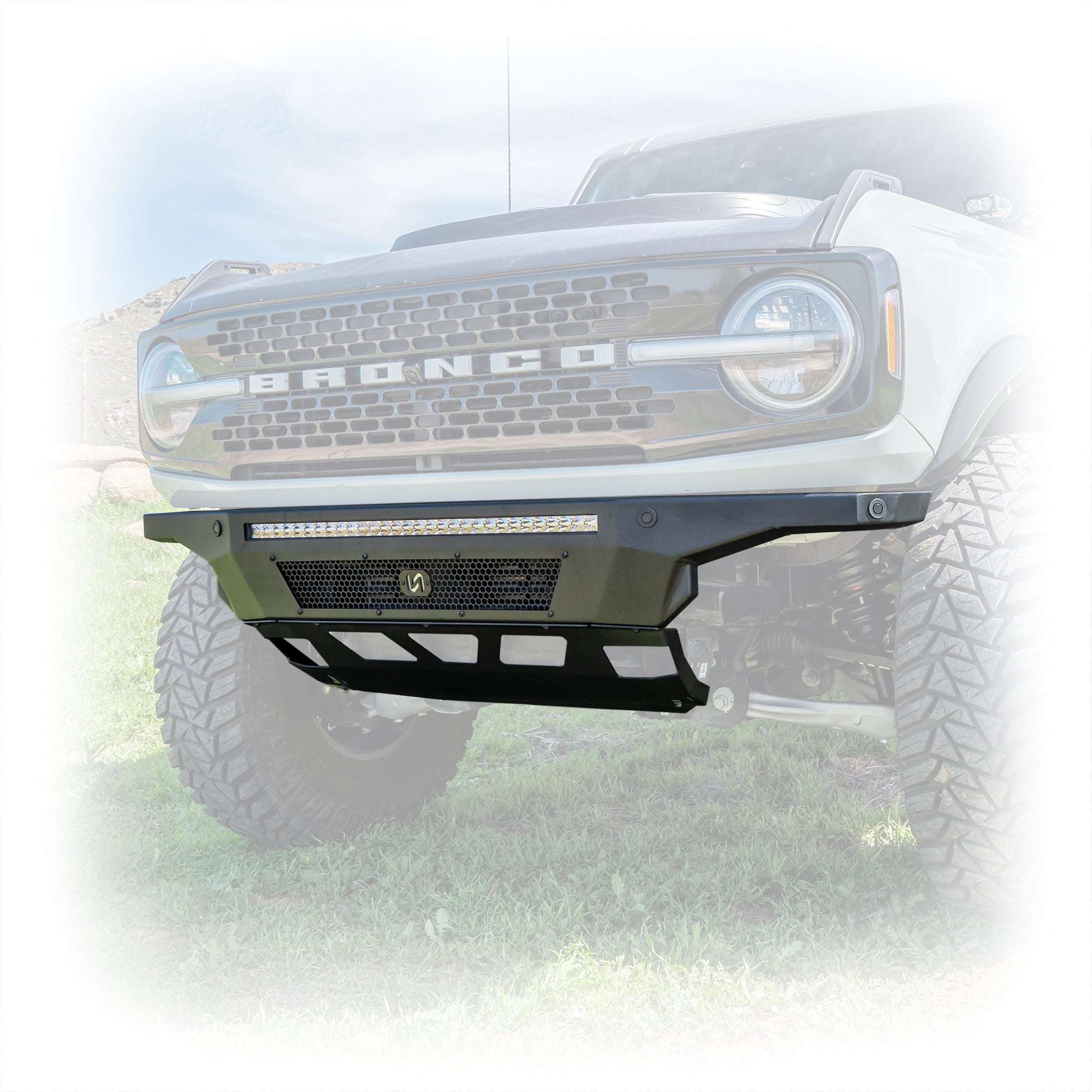 Hyperlyte Front Bumper and Skid Plate for Ford Bronco