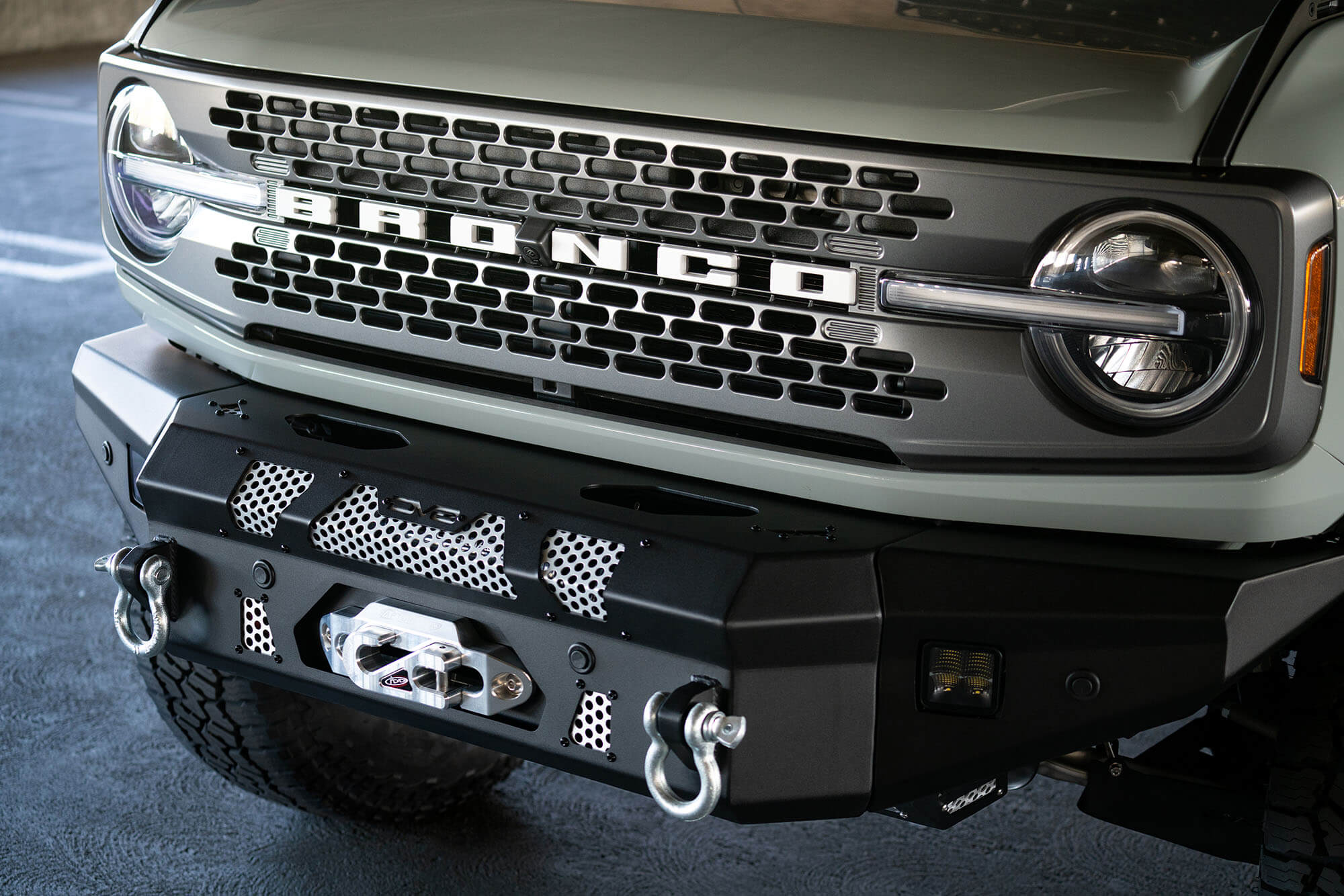 2021+ Ford Bronco MTO Series Winch Front Bumper - Apollo Off-Road