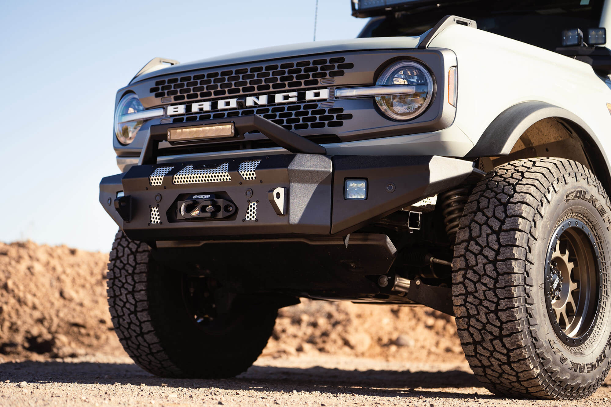 2021+ Ford Bronco MTO Series Winch Front Bumper - Apollo Off-Road