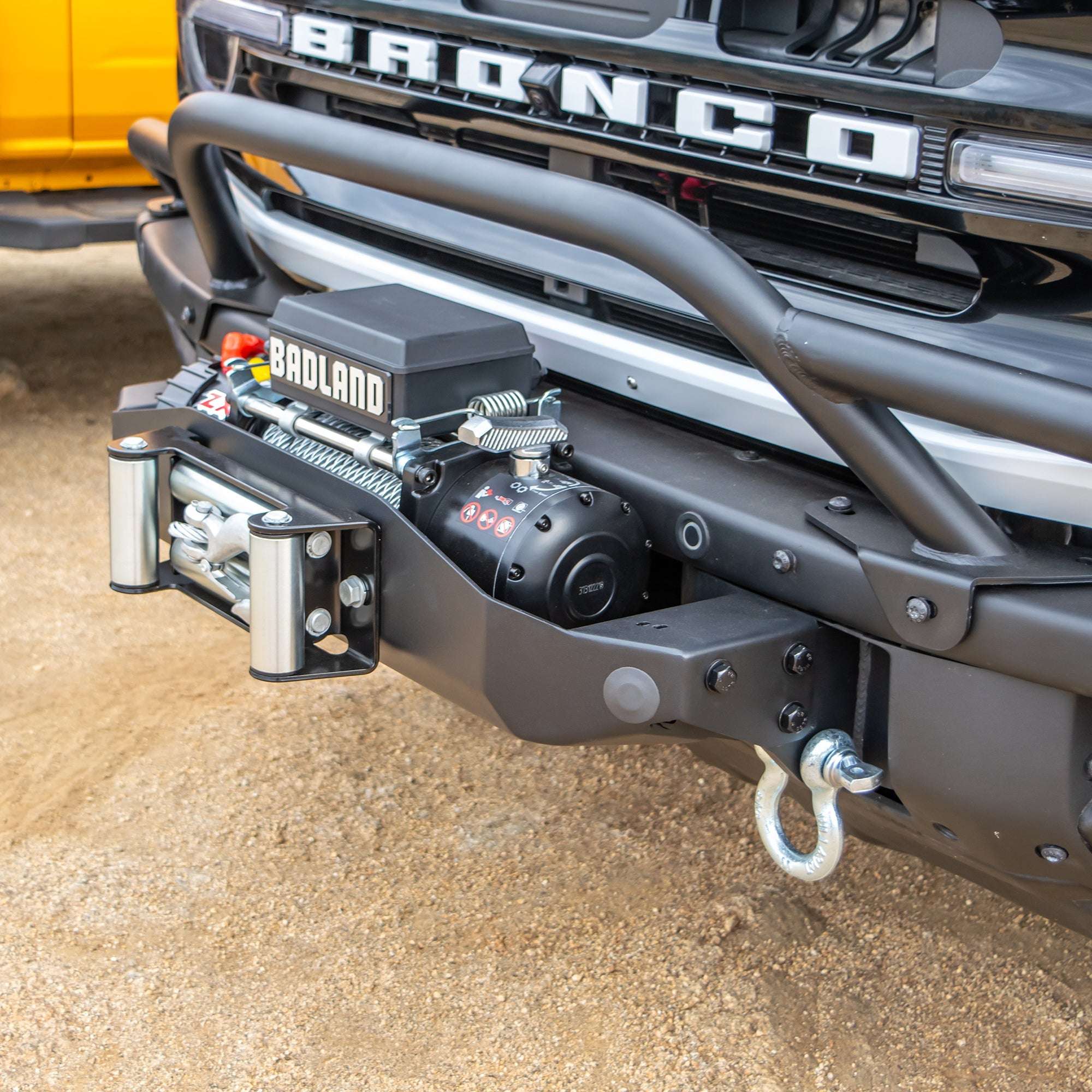 OEM Modular Bumper and Raptor Winch Plate for Ford Bronco
