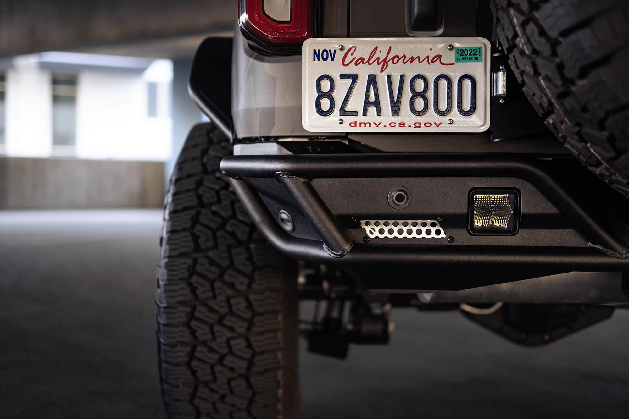 2021+ Ford Bronco Rear License Plate Relocation Bracket - Apollo Off-Road