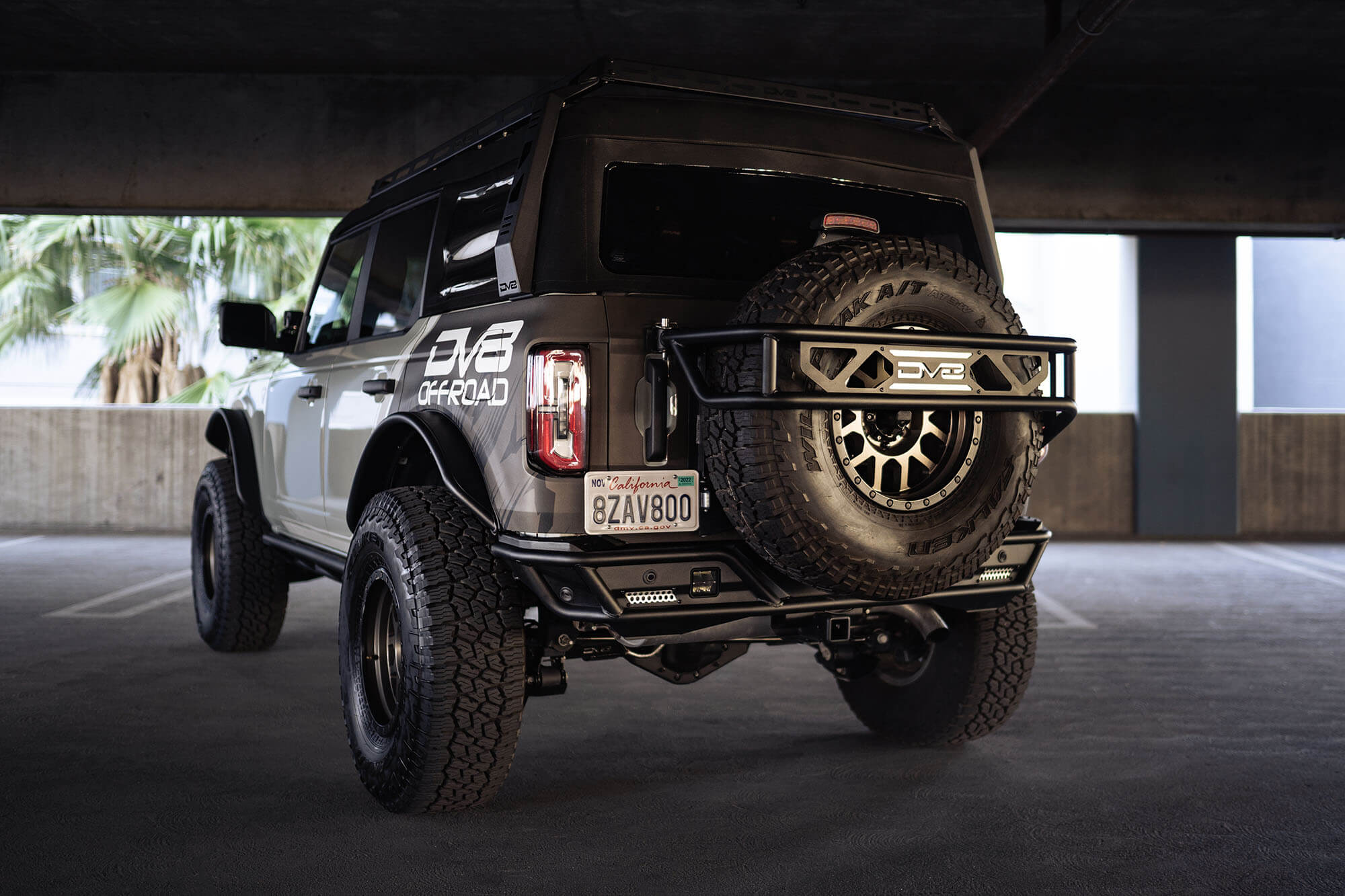2021+ Ford Bronco Rear License Plate Relocation Bracket - Apollo Off-Road