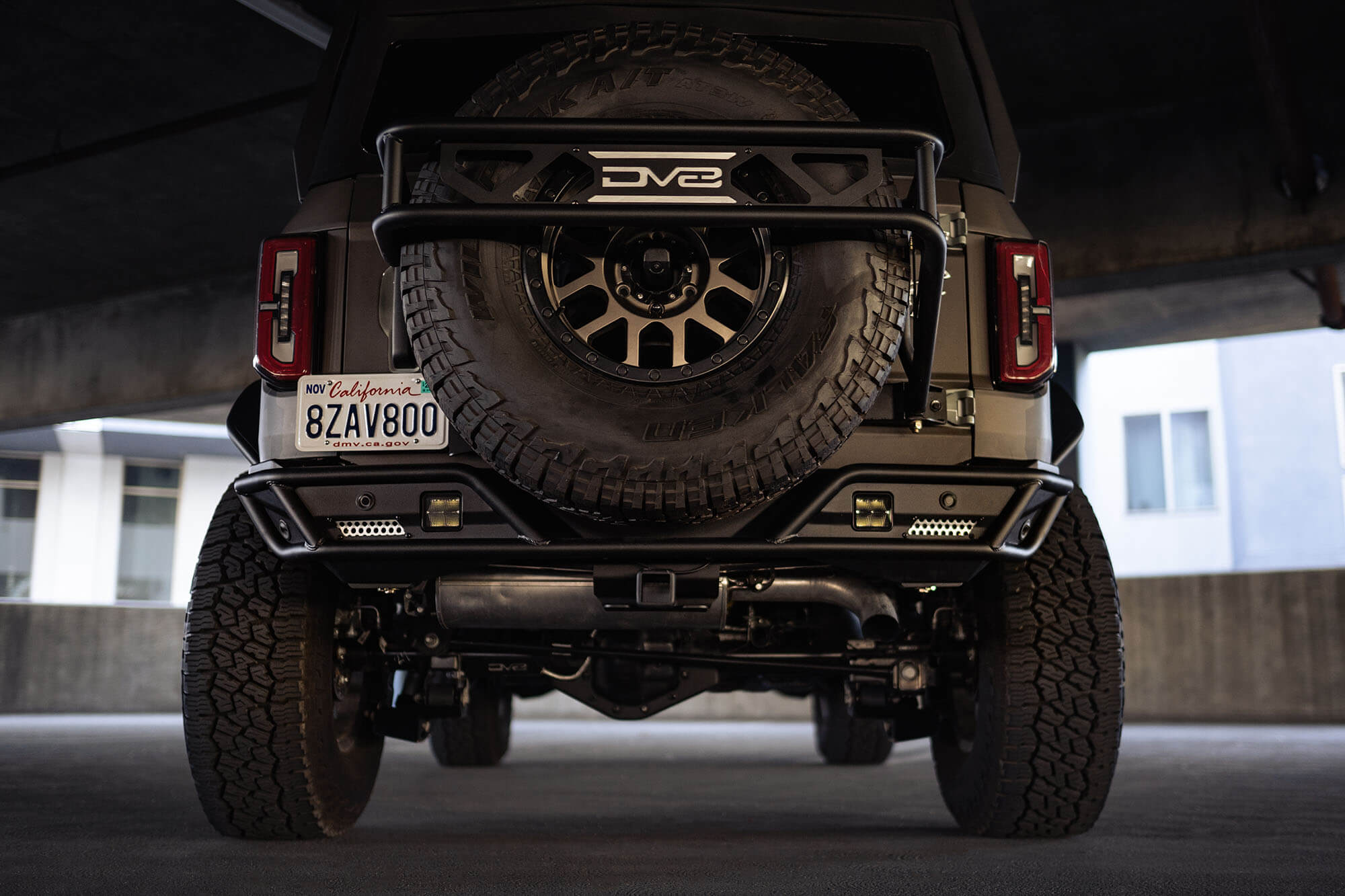 2021+ Ford Bronco Rear License Plate Relocation Bracket - Apollo Off-Road