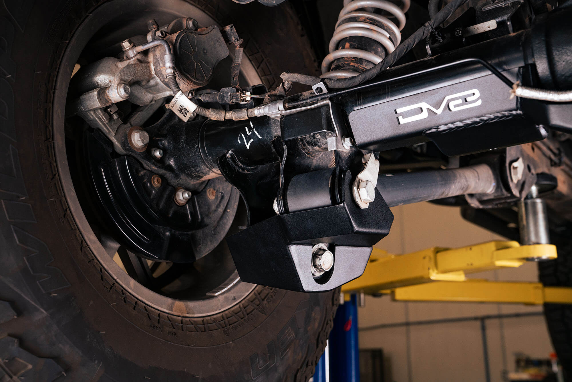 2021+ Ford Bronco Rear Shock Guard Skid Plate - Apollo Off-Road