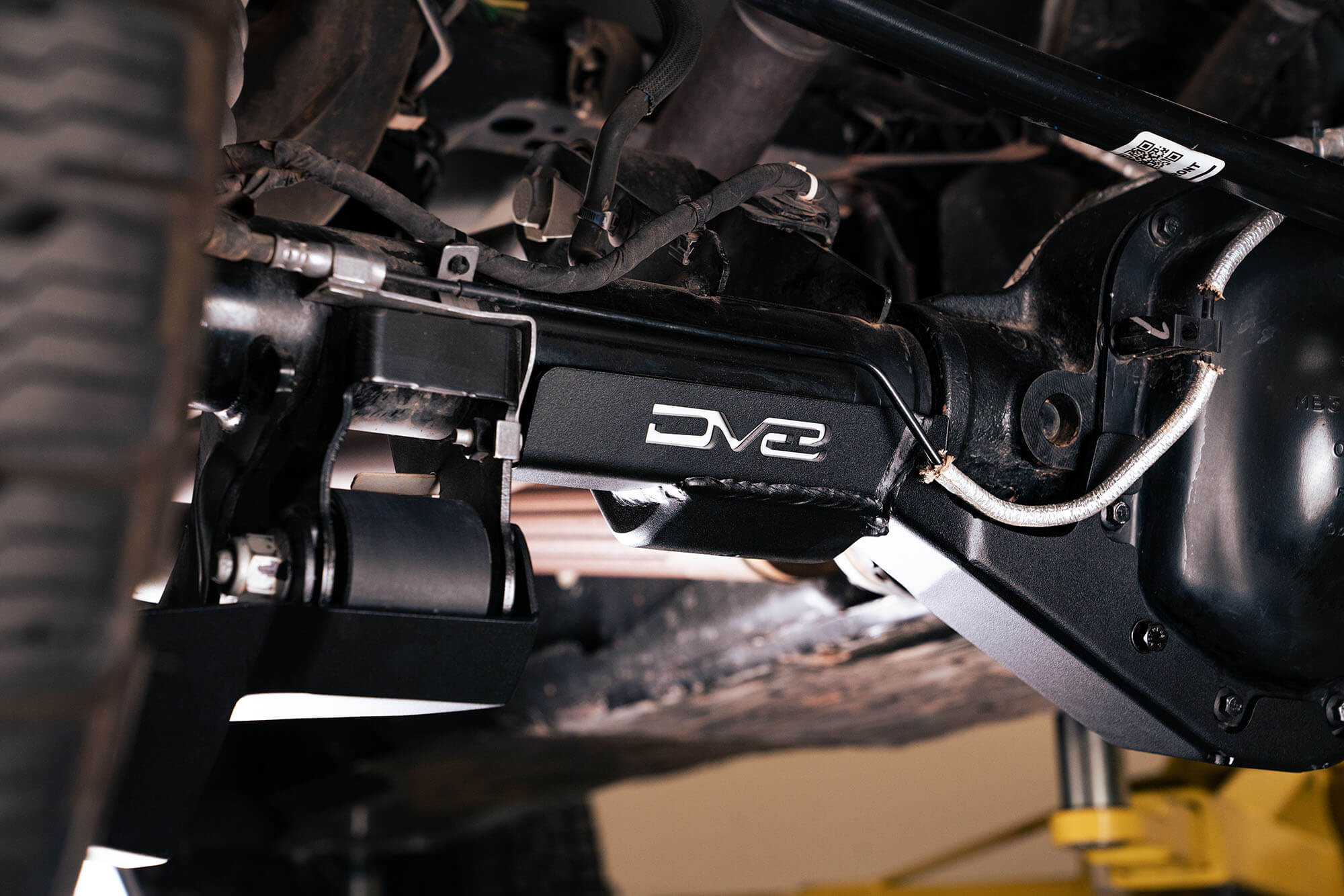2021+ Ford Bronco Rear Shock Guard Skid Plate - Apollo Off-Road