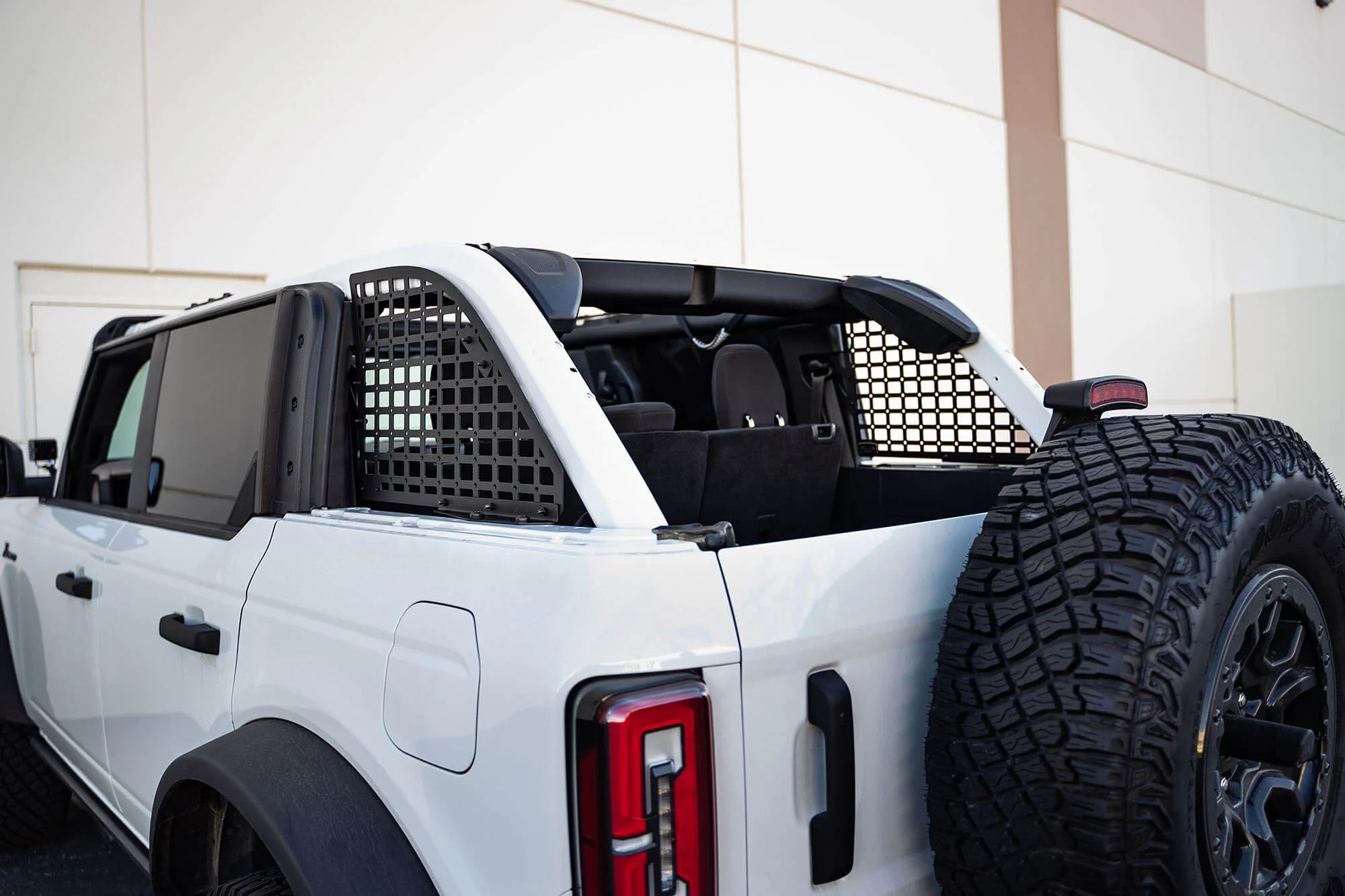 2021+ Ford Bronco Rear Window Molle Panels - Apollo Off-Road