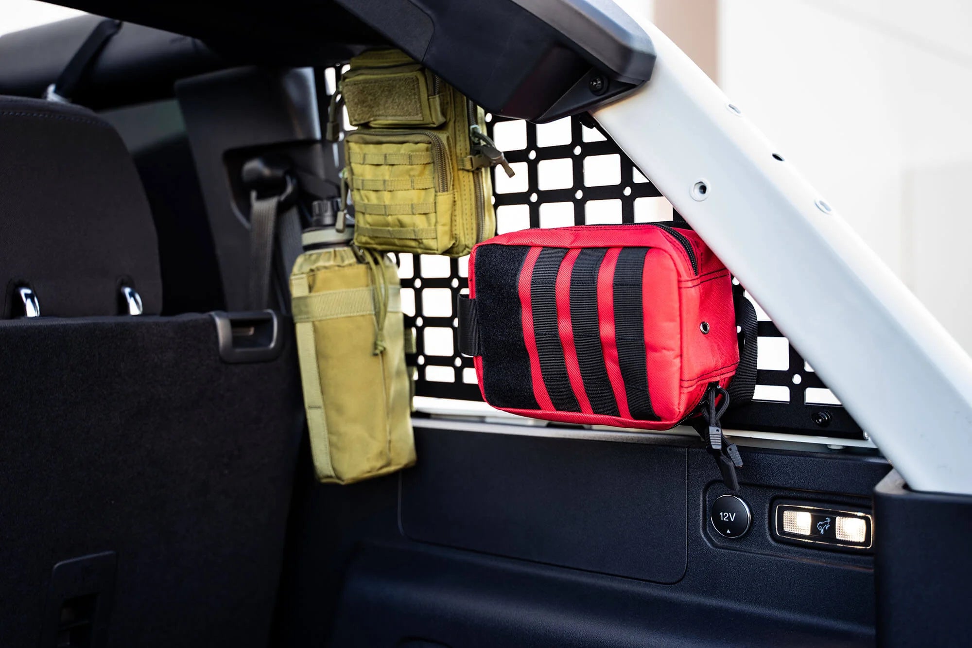 2021+ Ford Bronco Rear Window Molle Panels - Apollo Off-Road