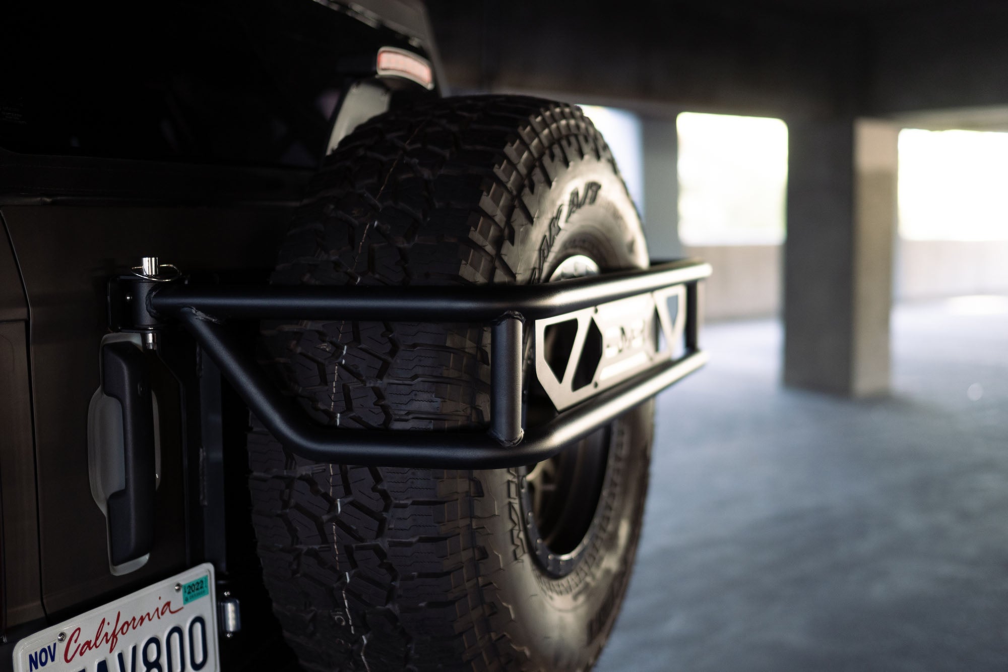2021+ Ford Bronco Spare Tire Guard and Accessory Mount - Apollo Off-Road