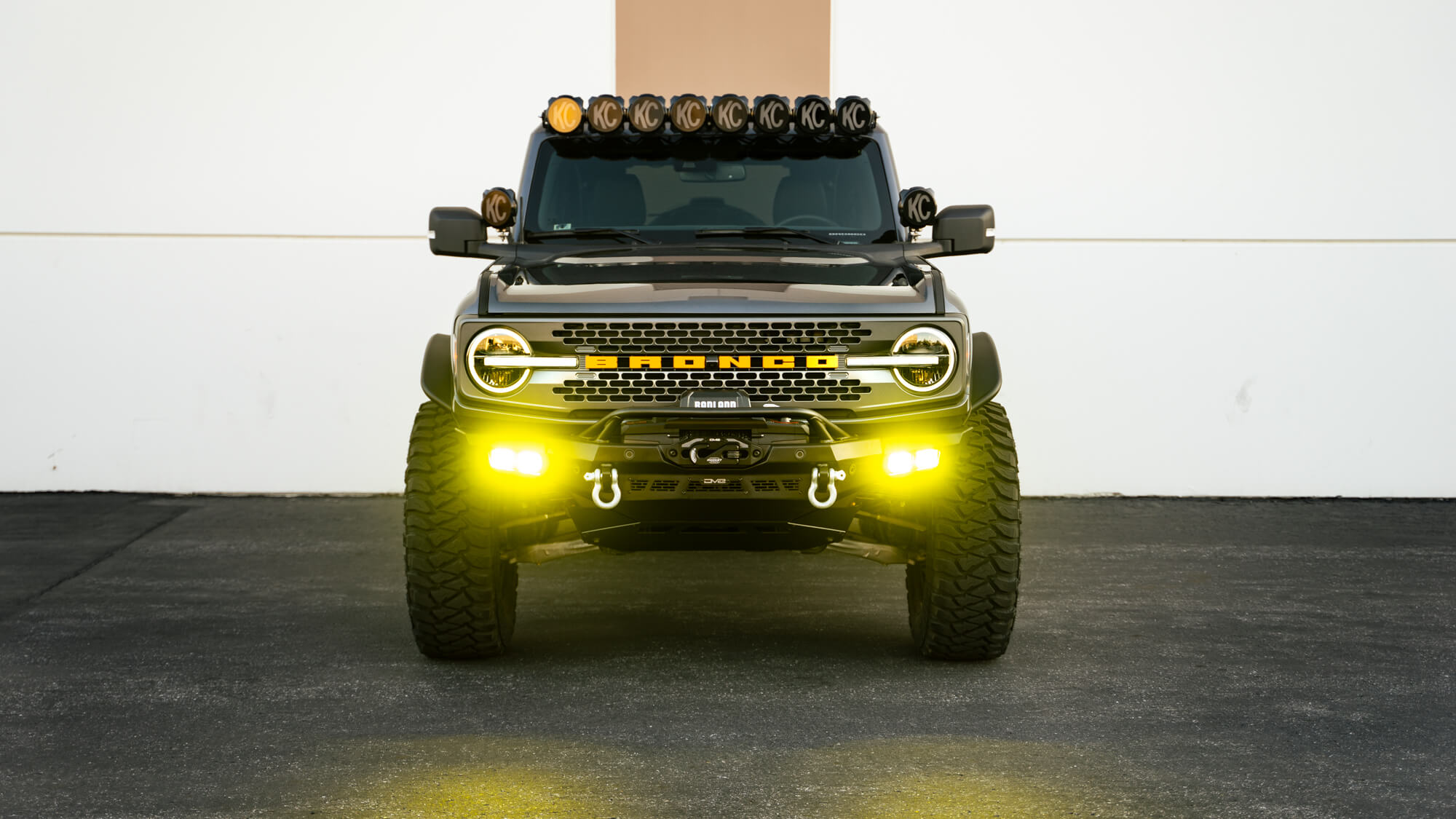 2021+ Ford Bronco Spec Series Front Bumper - Apollo Off-Road
