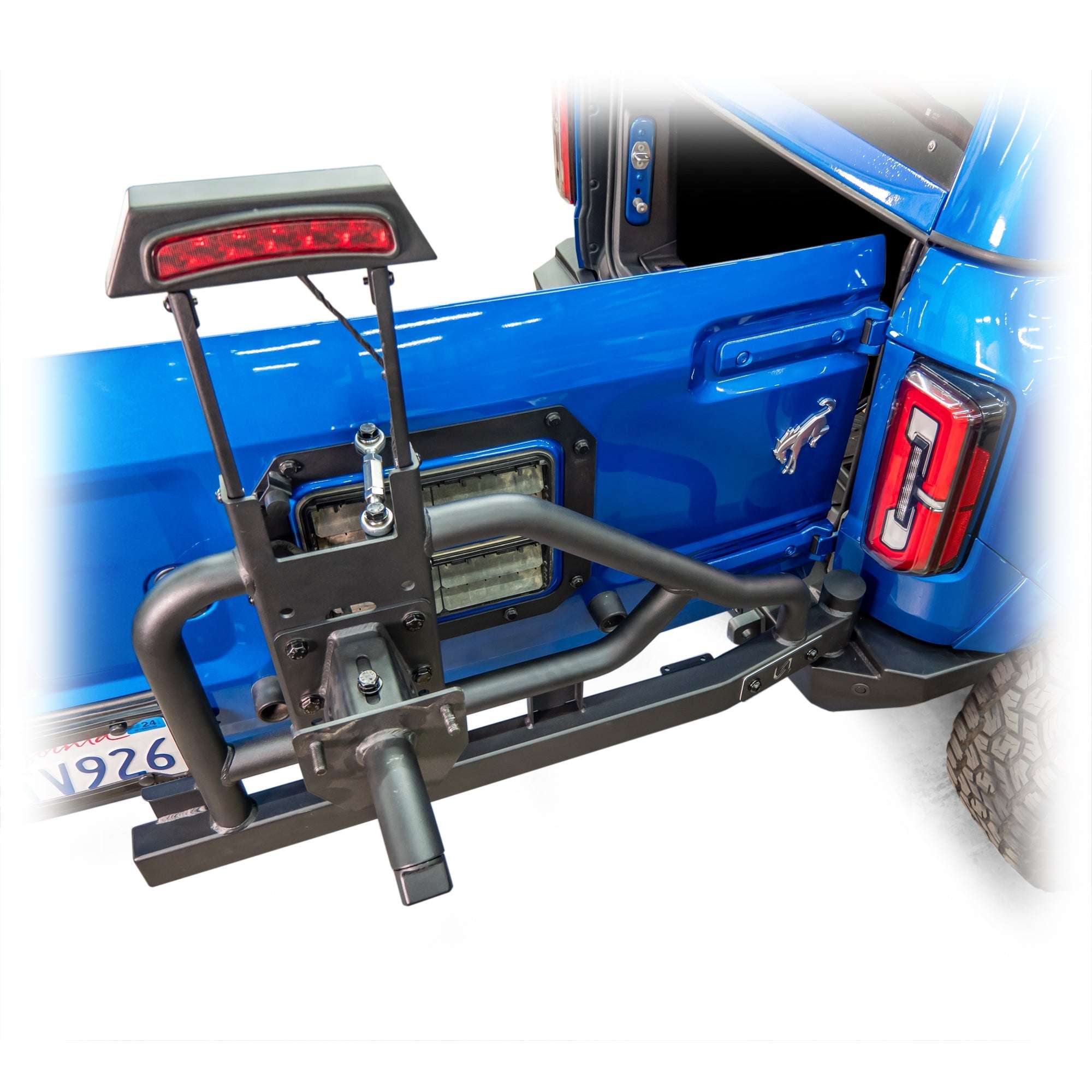 Swing-Out Tire Carrier with Lights for Ford Bronco