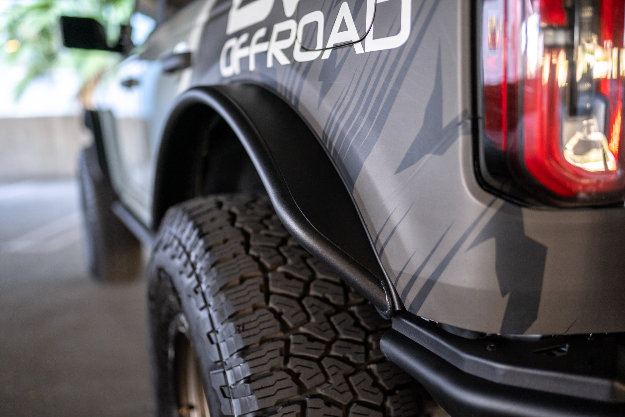 2021+ Ford Bronco Tube Fender Flares - Apollo Off-Road
