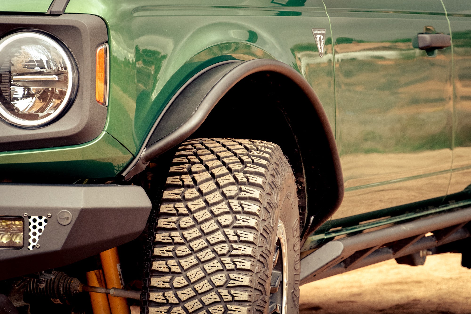 2021+ Ford Bronco Tube Fender Flares - Apollo Off-Road