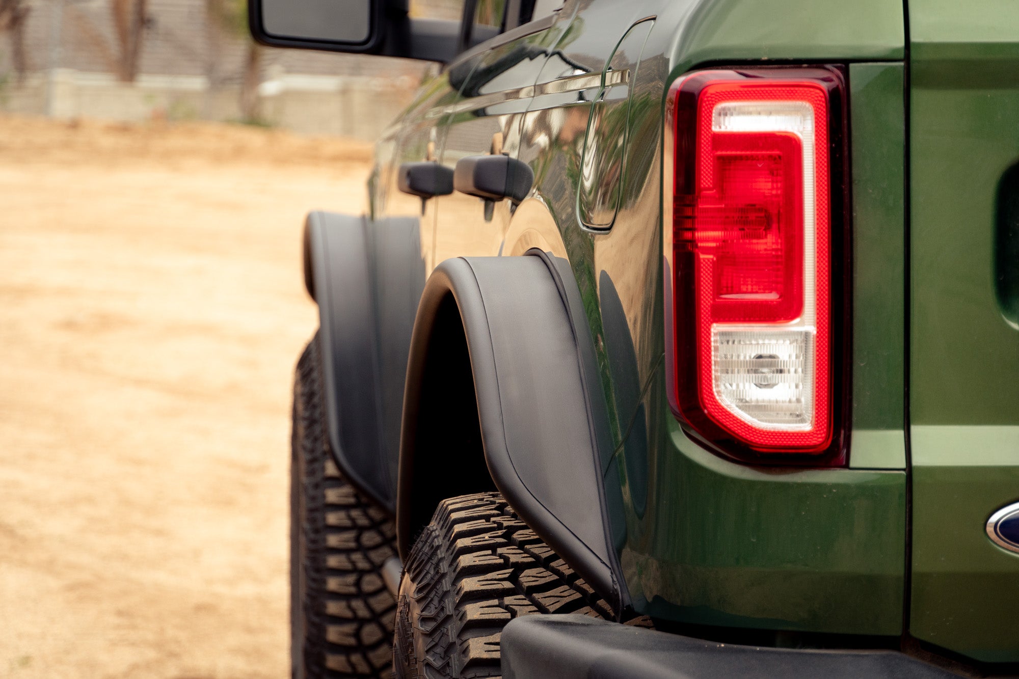 2021+ Ford Bronco Tube Fender Flares - Apollo Off-Road