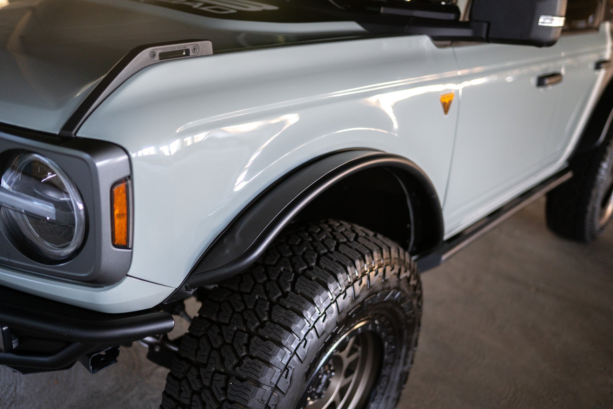 2021+ Ford Bronco Tube Fender Flares - Apollo Off-Road