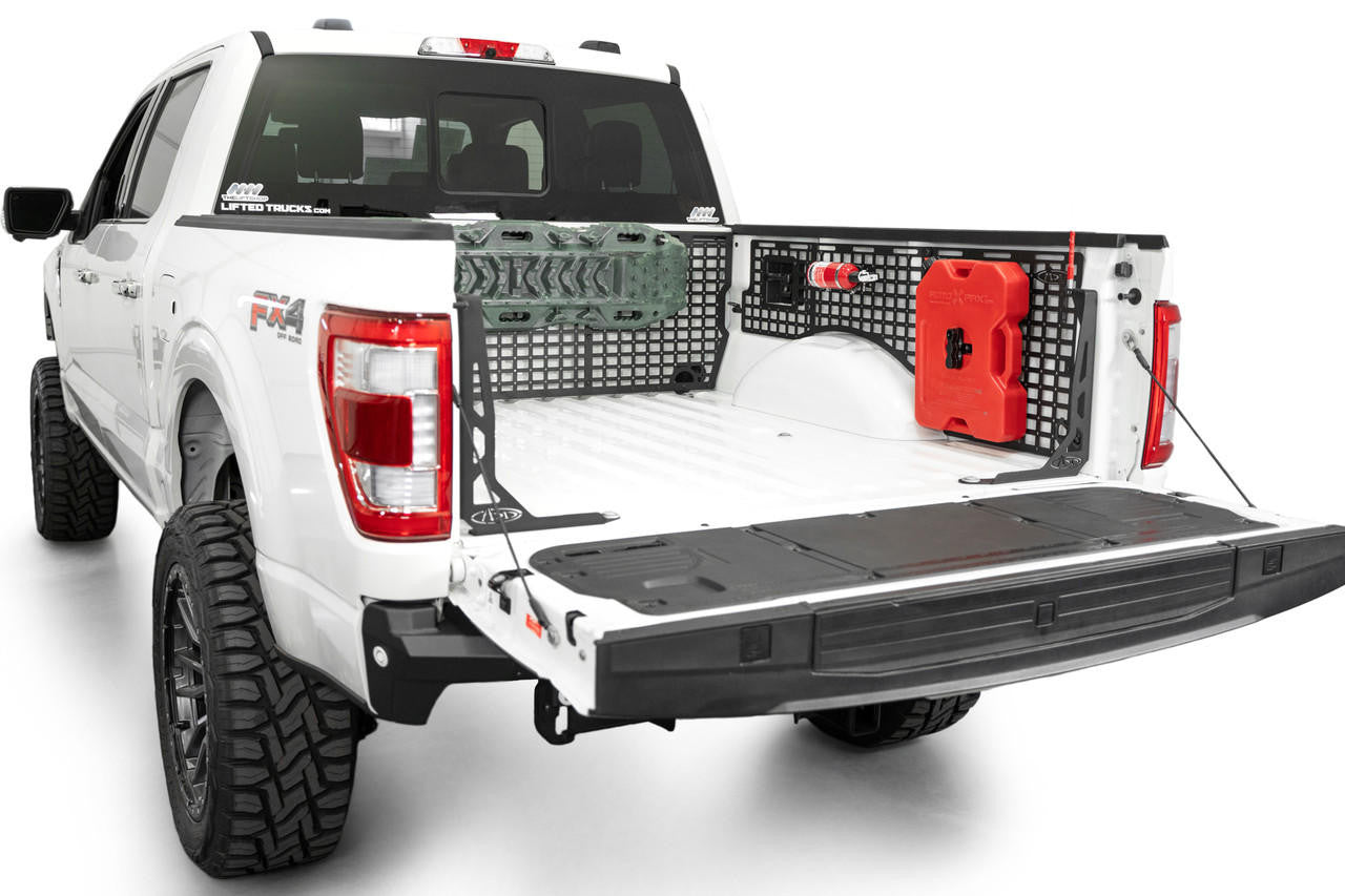 2021+ Ford F-150 & Raptor Bed Side Molle Panels, Driver and Passenger Front - Apollo Off-Road