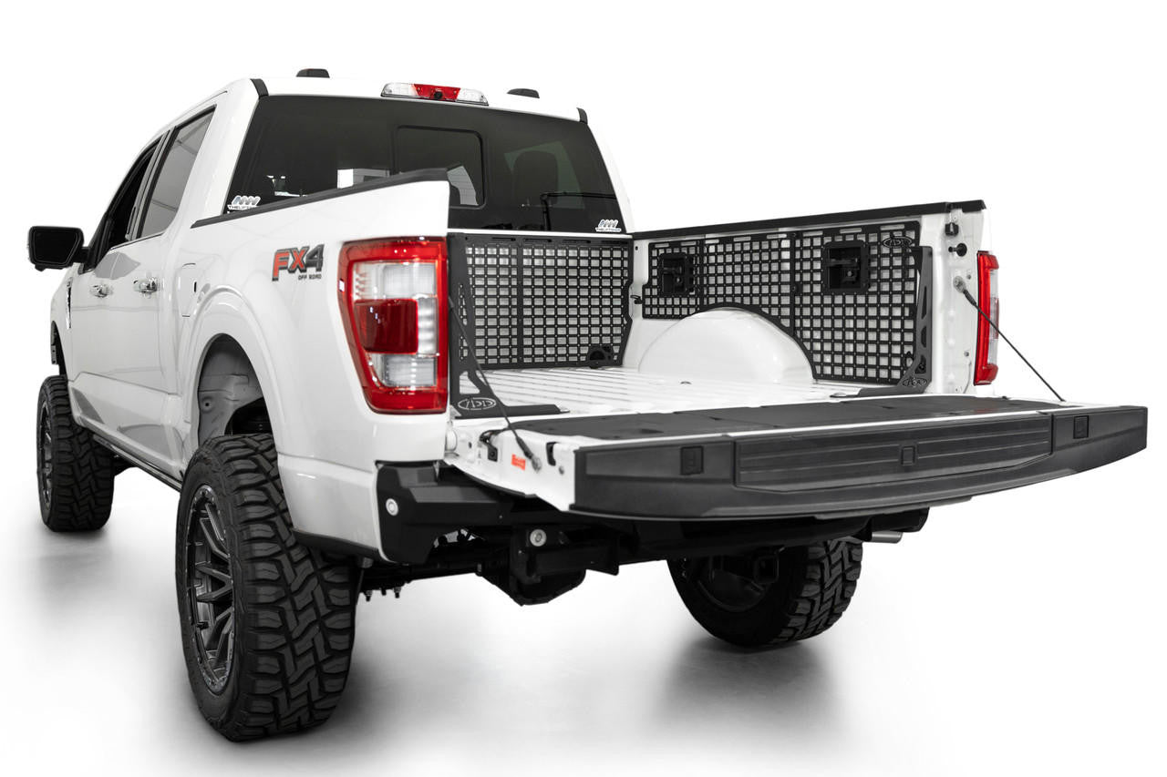 2021+ Ford F-150 & Raptor Bed Side Molle Panels, Driver and Passenger Front - Apollo Off-Road