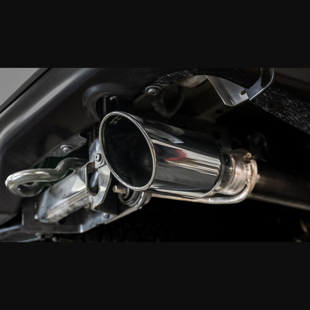2021+ Ford F-150 Raptor / 2023+ Raptor R Tail Pipe Kit - Black Chrome - Apollo Off-Road