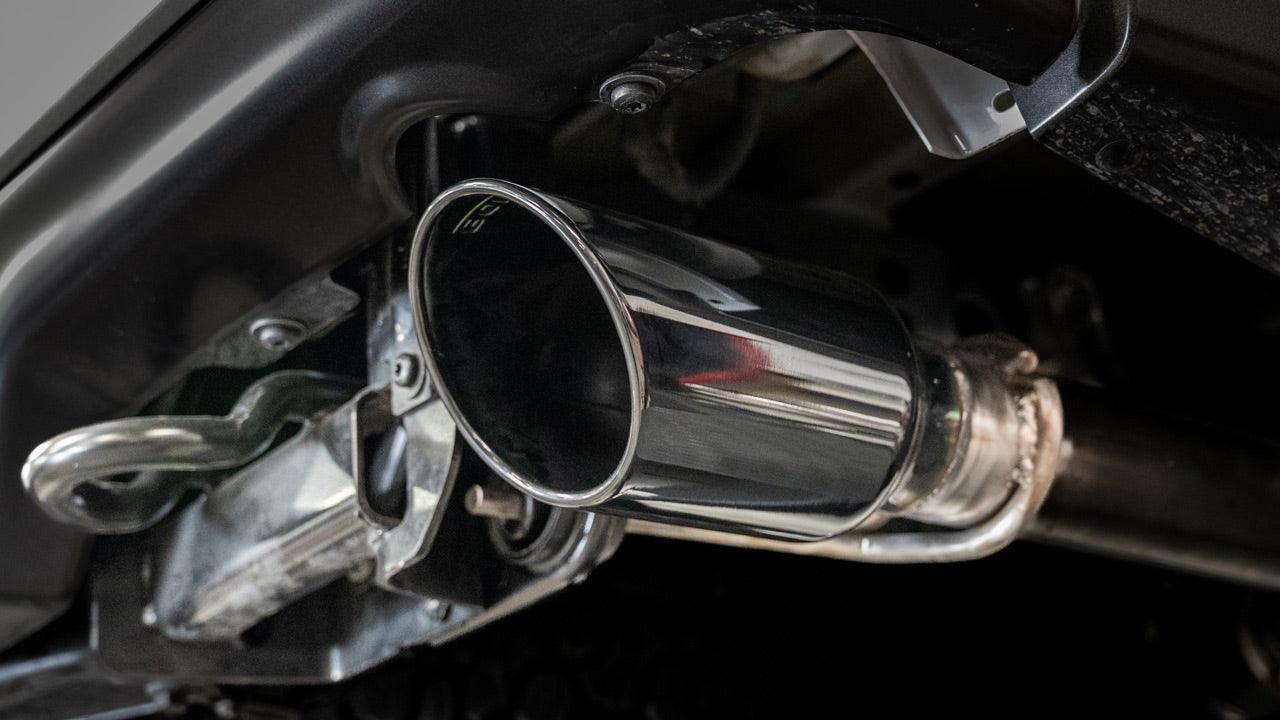 2021+ Ford F-150 Raptor / 2023+ Raptor R Tail Pipe Kit - Black Chrome - Apollo Off-Road