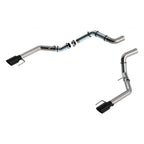 2021+ Ford F-150 Raptor / 2023+ Raptor R Tail Pipe Kit - Black Chrome - Apollo Off-Road